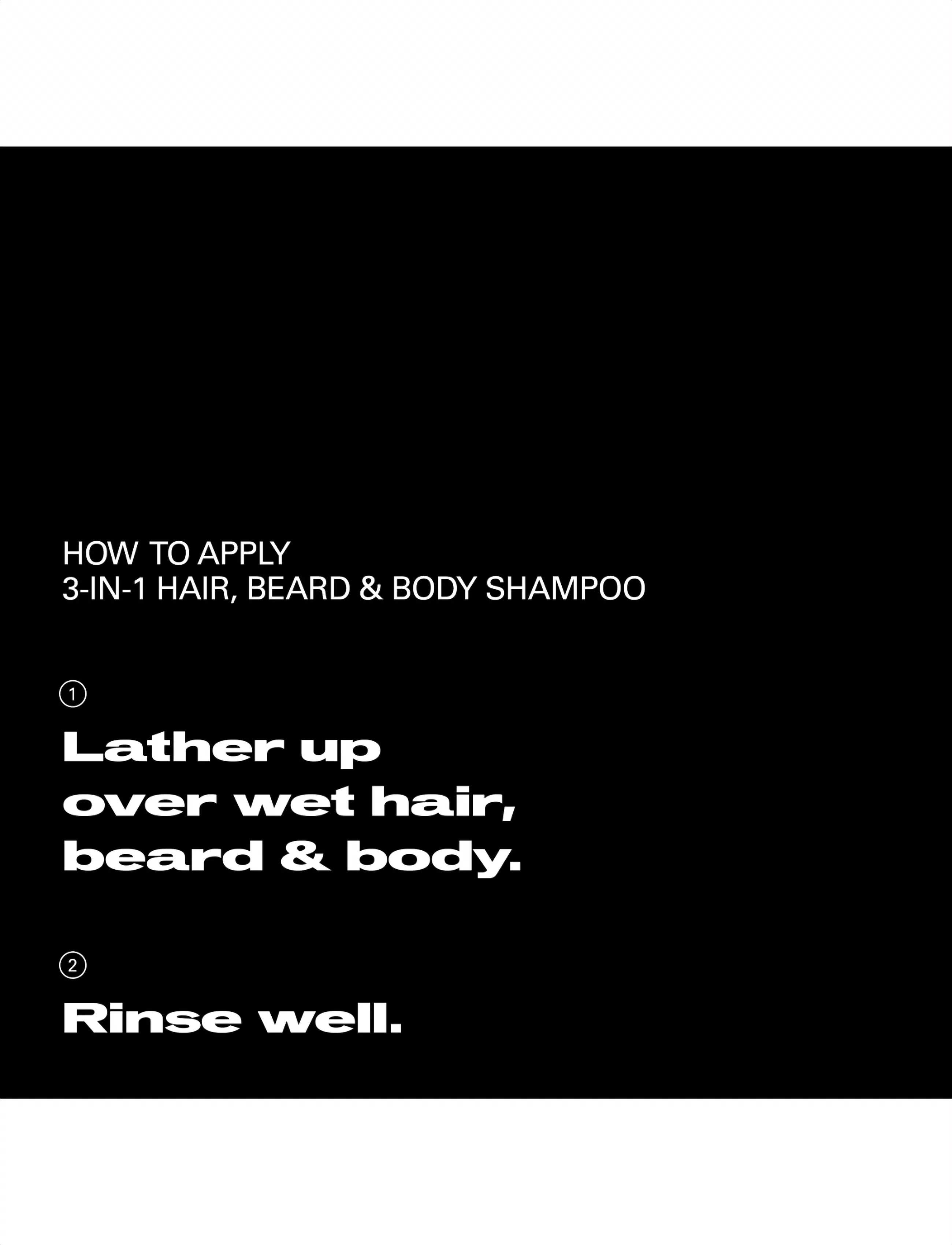 Sebastian Professional - Sebastian Professional Multitasker for Men 3-in-1 Hair, Beard and Body Shampoo 280ml - shampoo - no color - 4