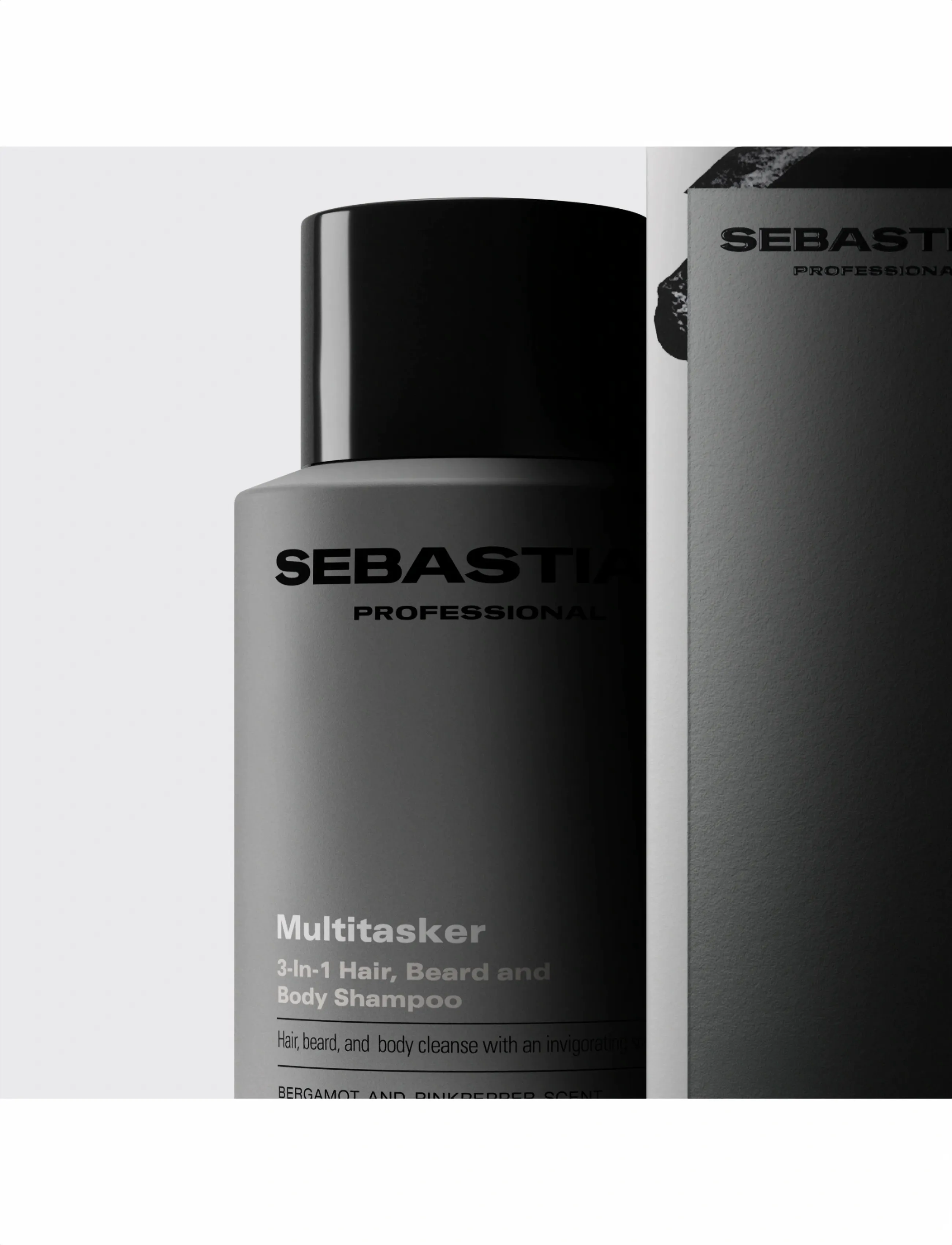 Sebastian Professional - Sebastian Professional Multitasker for Men 3-in-1 Hair, Beard and Body Shampoo 280ml - shampoo - no color - 5