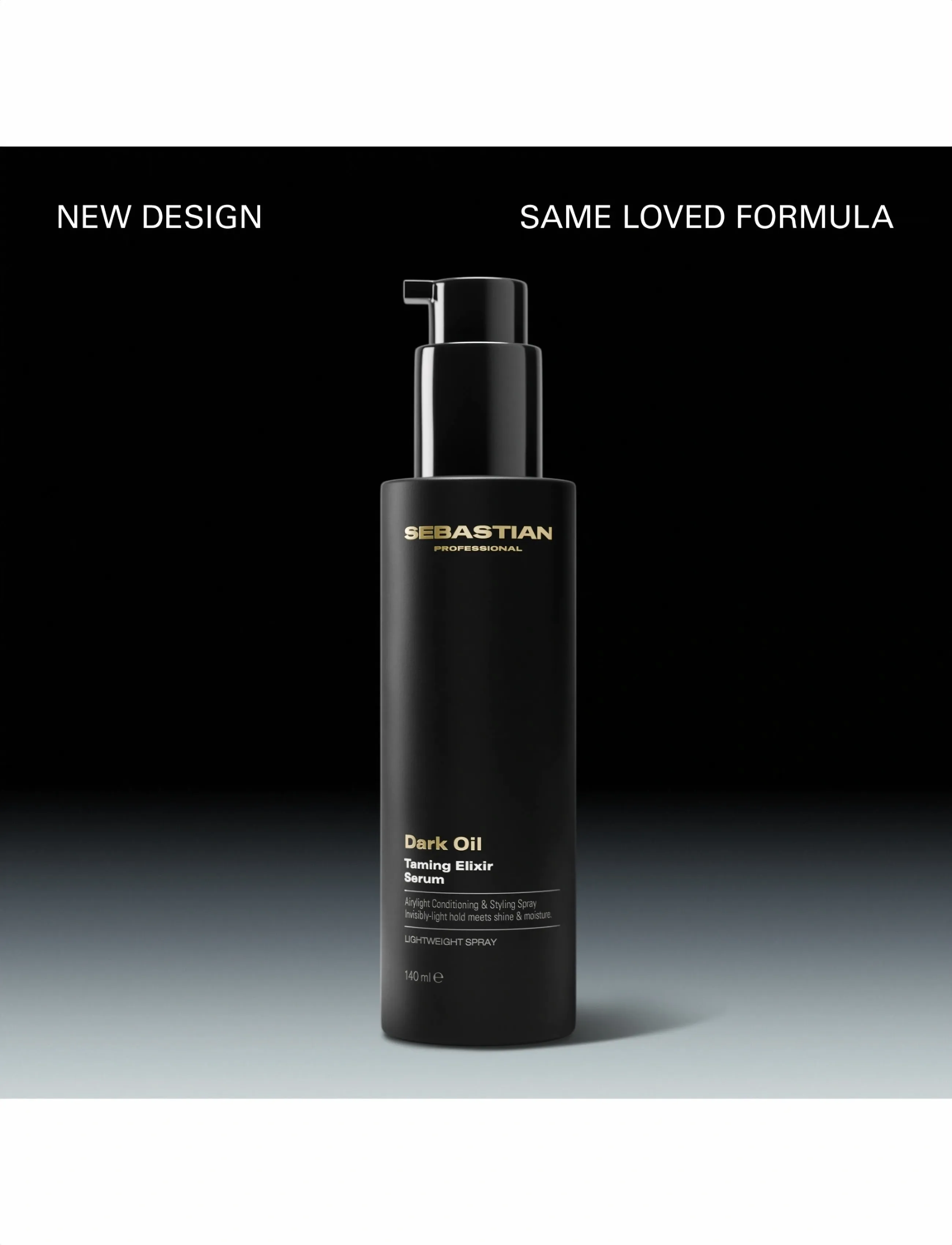 Sebastian Professional - Sebastian Professional DarkOil Taming Elixir Serum 140ml - hårserum - no color - 5