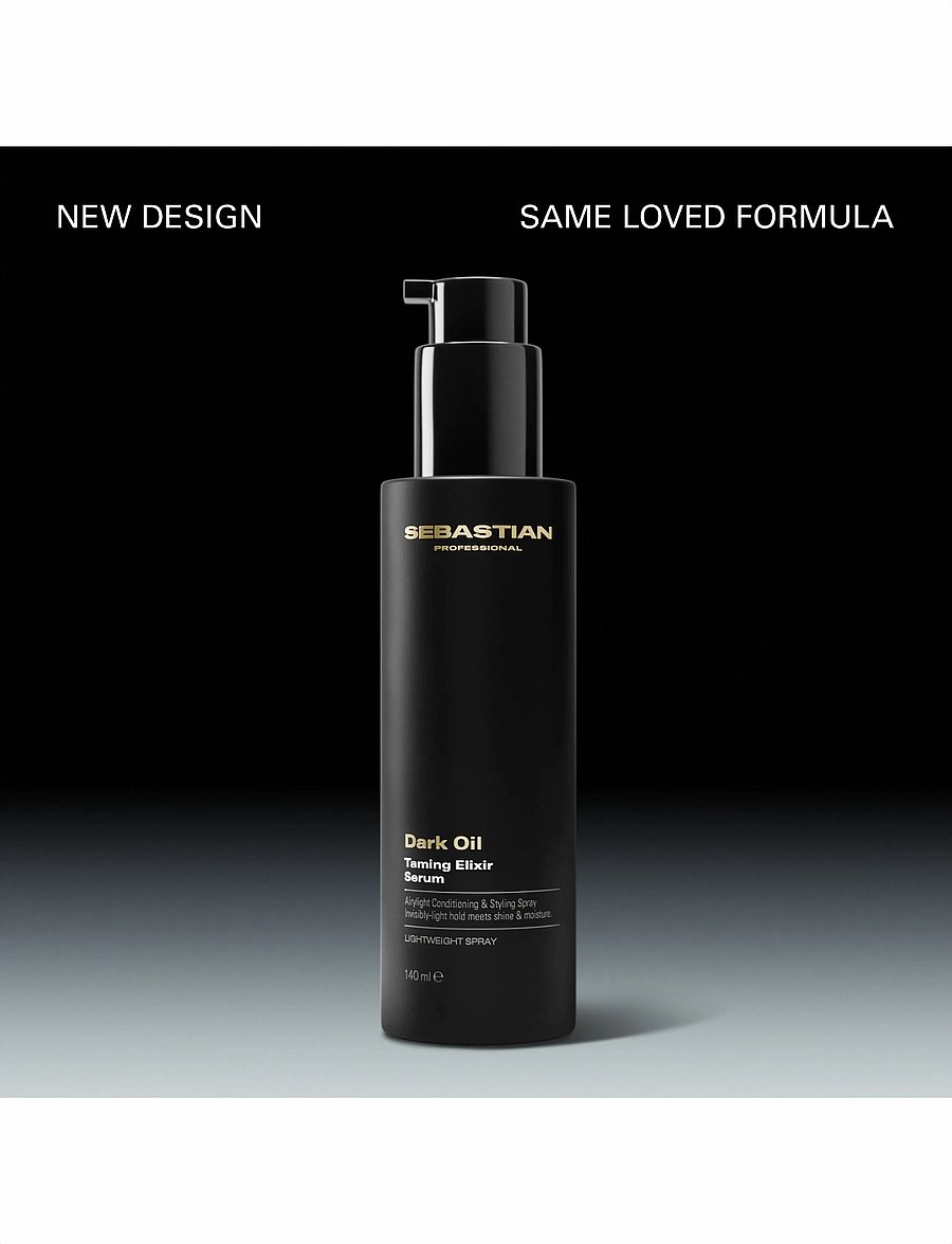Sebastian Professional - Sebastian Professional DarkOil Taming Elixir Serum 140ml - juukseseerumid - no color - 5