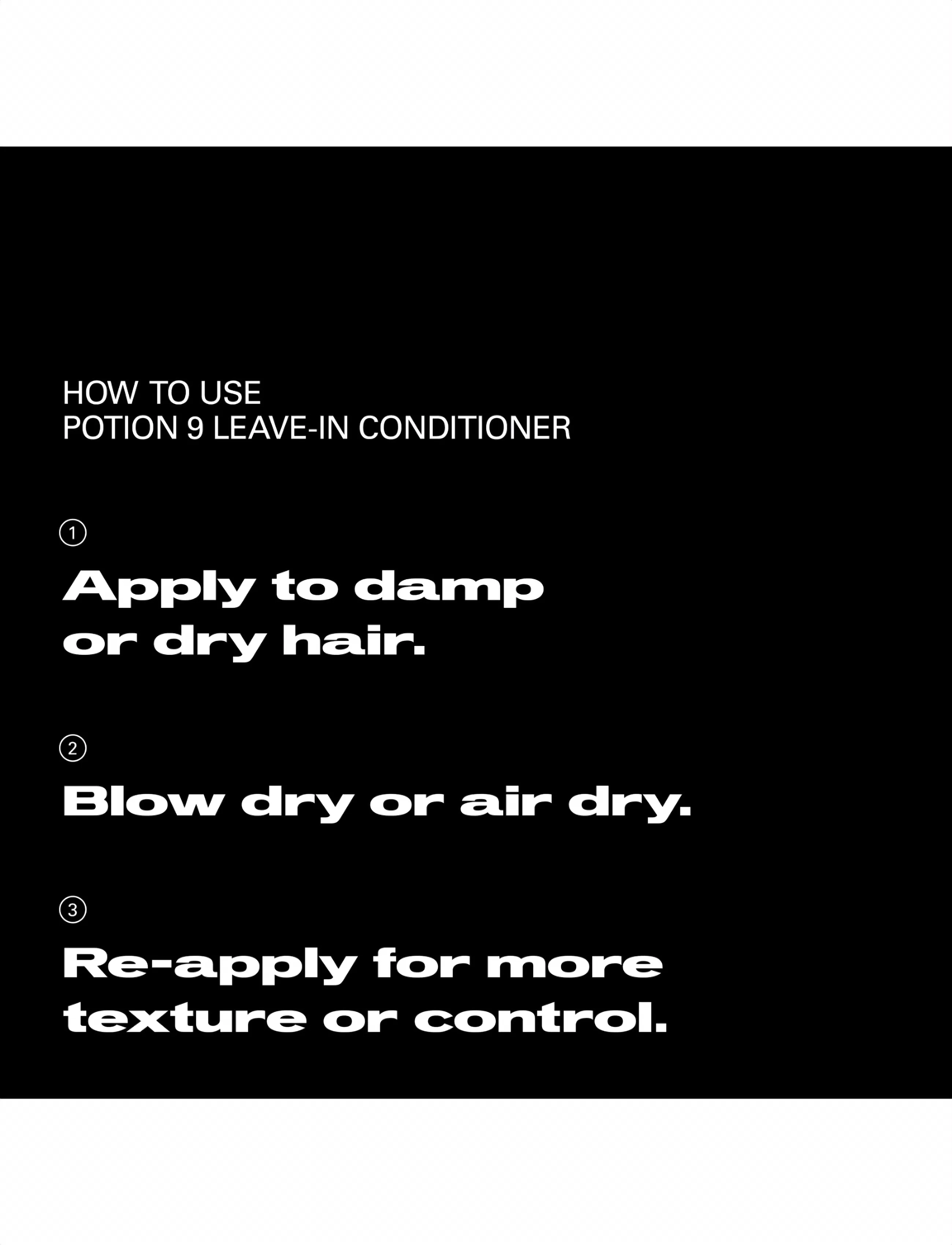 Sebastian Professional - Sebastian Professional Potion 9 Leave-In Conditioner & Styling Cream 50ml - no color - 3