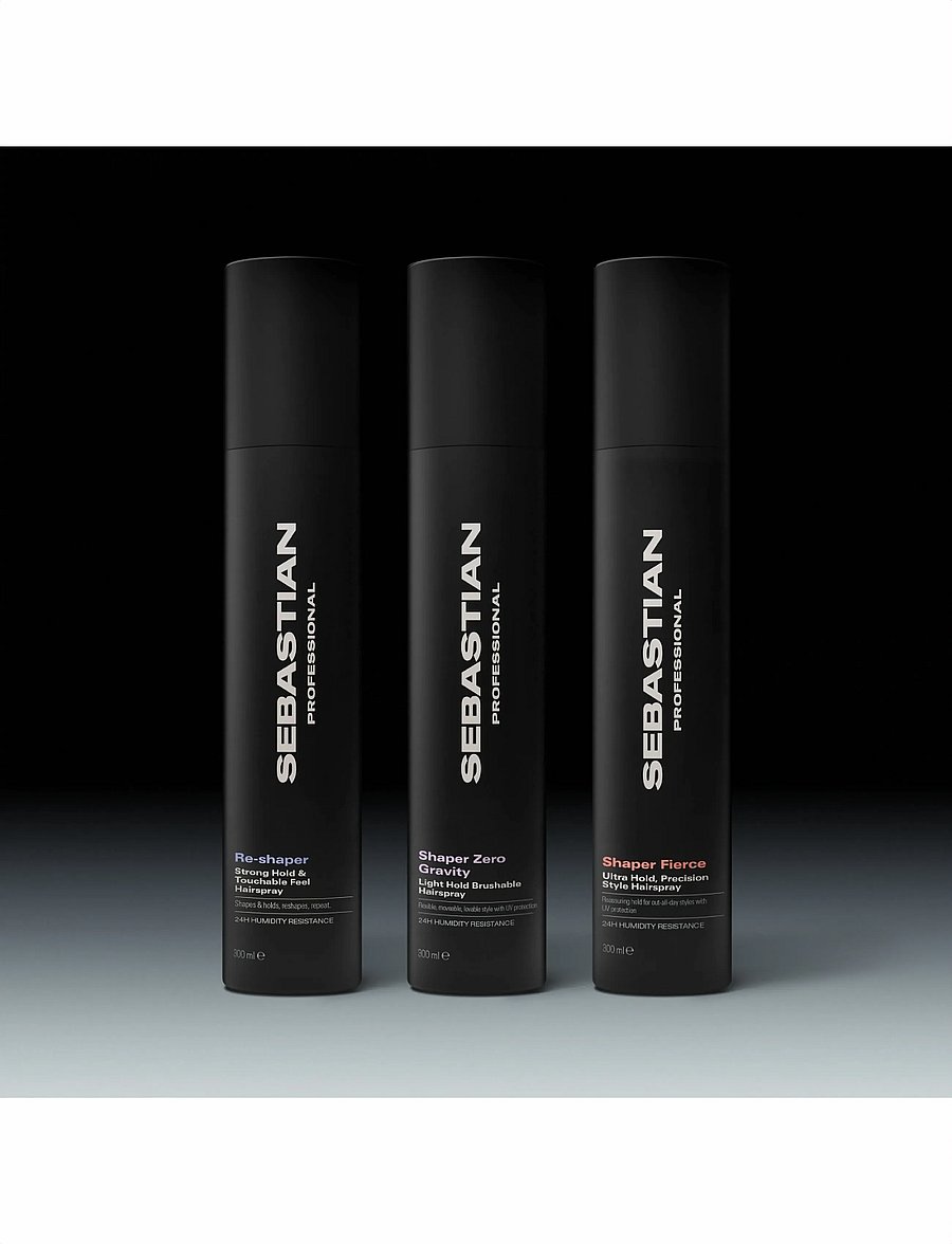 Sebastian Professional - Sebastian Professional Reshaper Strong Hold & Touchable Feel Hairspray 300ml - pihusti - no color - 3