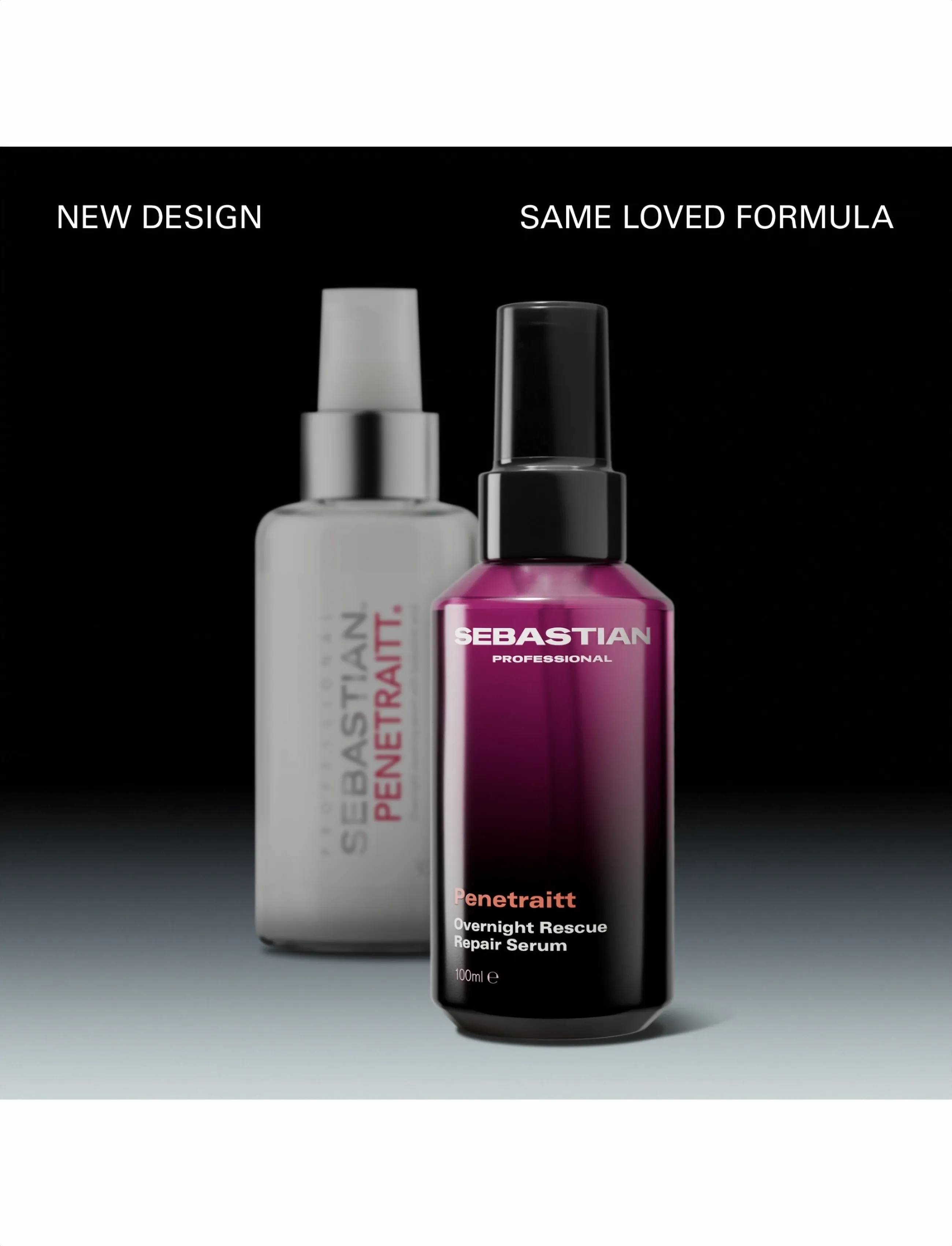 Sebastian Professional - Sebastian Professional Penetraitt Overnight Repair Serum 100ml - hårserum - no color - 5