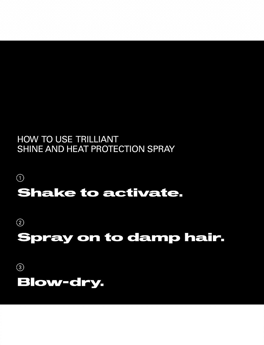 Sebastian Professional - Sebastian Professional Trilliant Shine and Heat Protection Spray 150ml - säraspreid - no color - 5