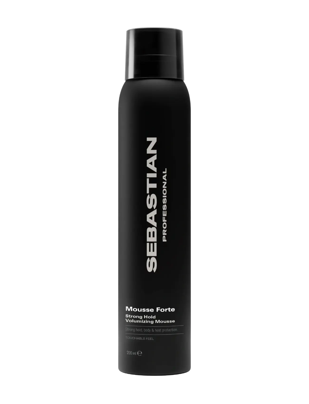 Sebastian Professional Mousse Forte Strong Hold Volumizing Mousse 200Ml, Hårmousse-skum, Nude, Str: 200 ML