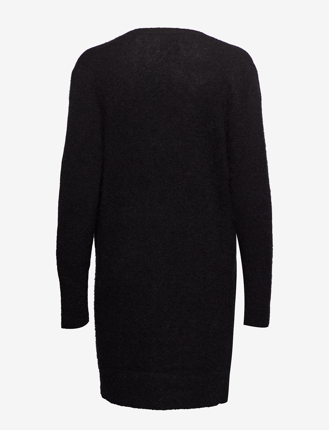 Second Female - Brook Knit Cape - koftor - black - 2