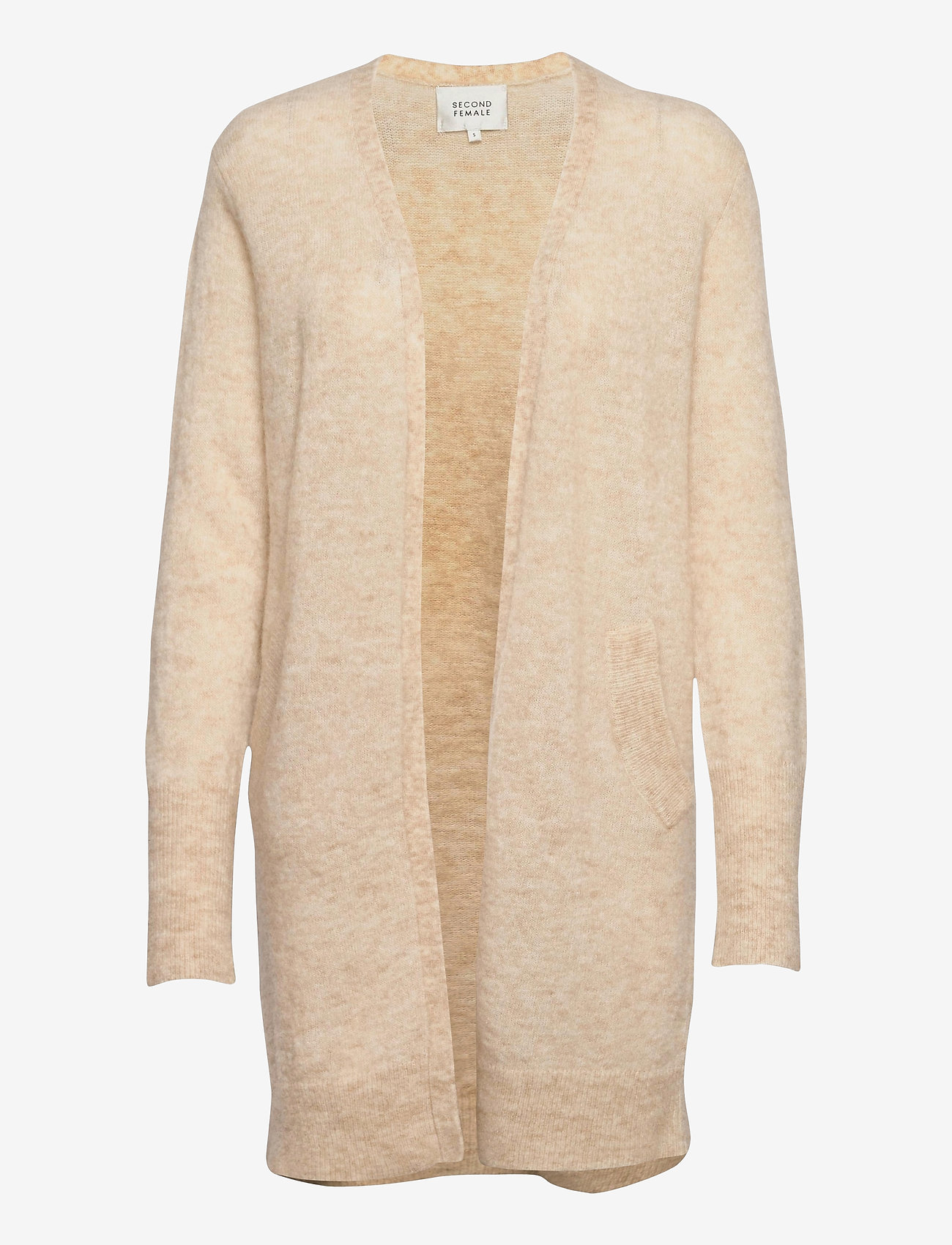 Second Female - Brook Knit Cape - cardigans - brazilian sand - 0