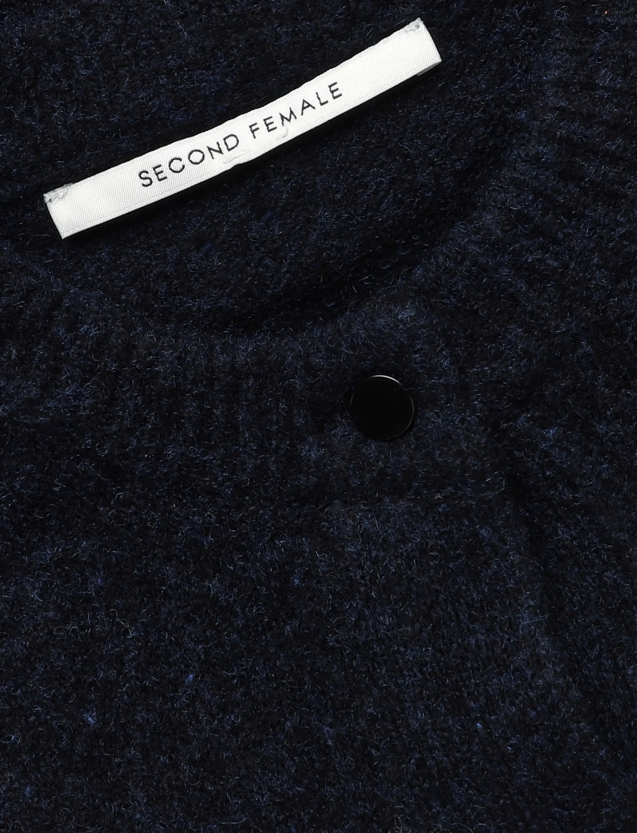 Second Female - Banja Knit Raglan Cardigan - carbon - 2