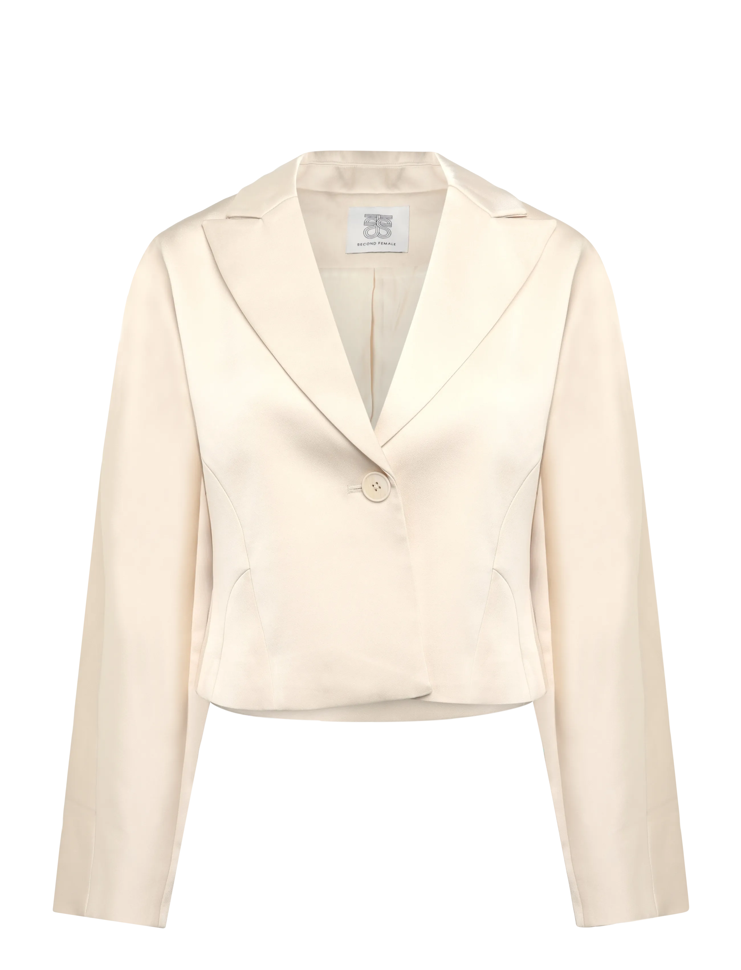 Second Female Dazzle Blazer - Blazer - JET STREAM / cream