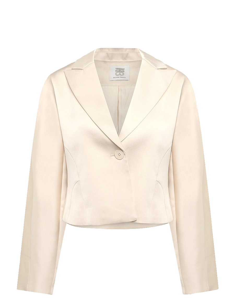 Second Female - Dazzle Blazer - cropped blazers - jet stream - 0