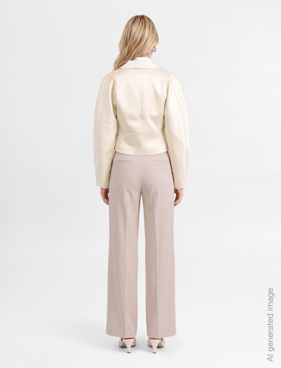 Second Female - Dazzle Blazer - cropped blazers - jet stream - 4