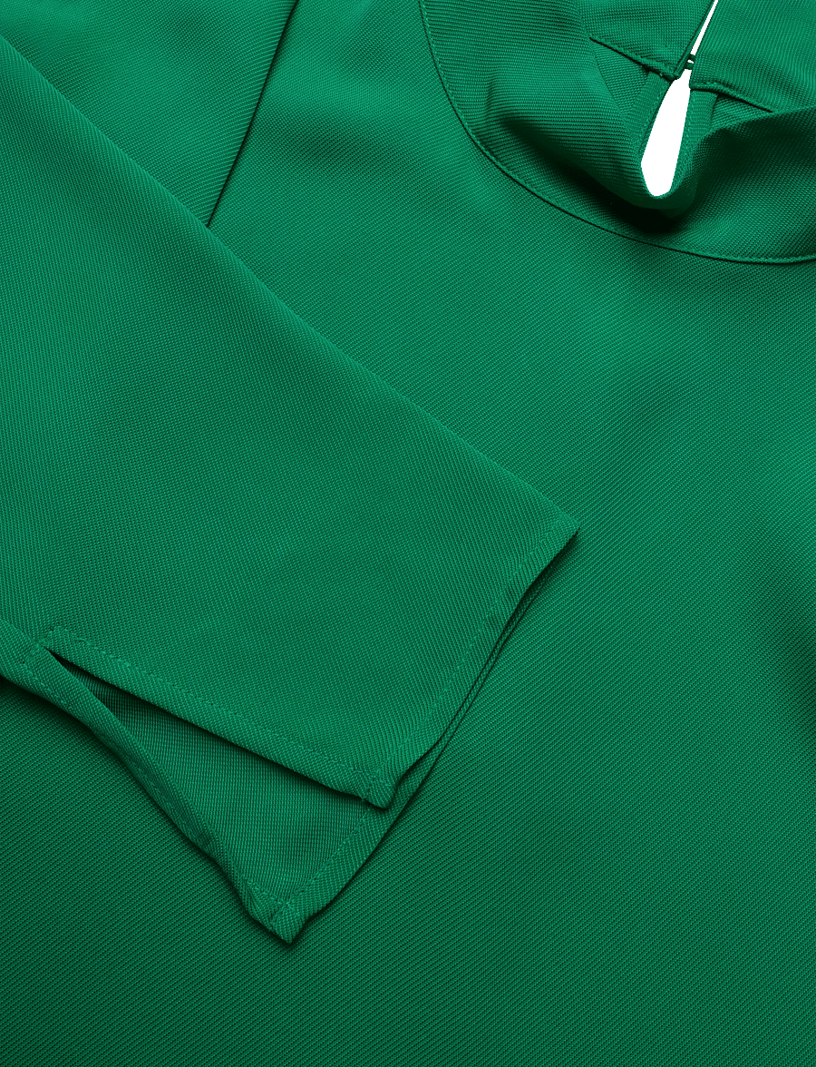 Second Female - Glara Blouse - långärmade blusar - lush meadow - 2