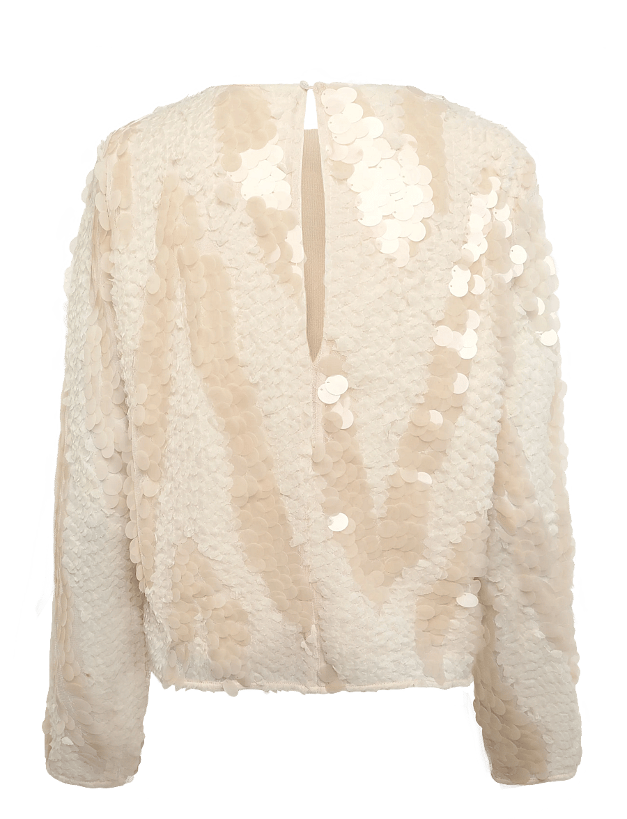 Second Female - Glimmer Blouse - langärmelige blusen - jet stream - 1