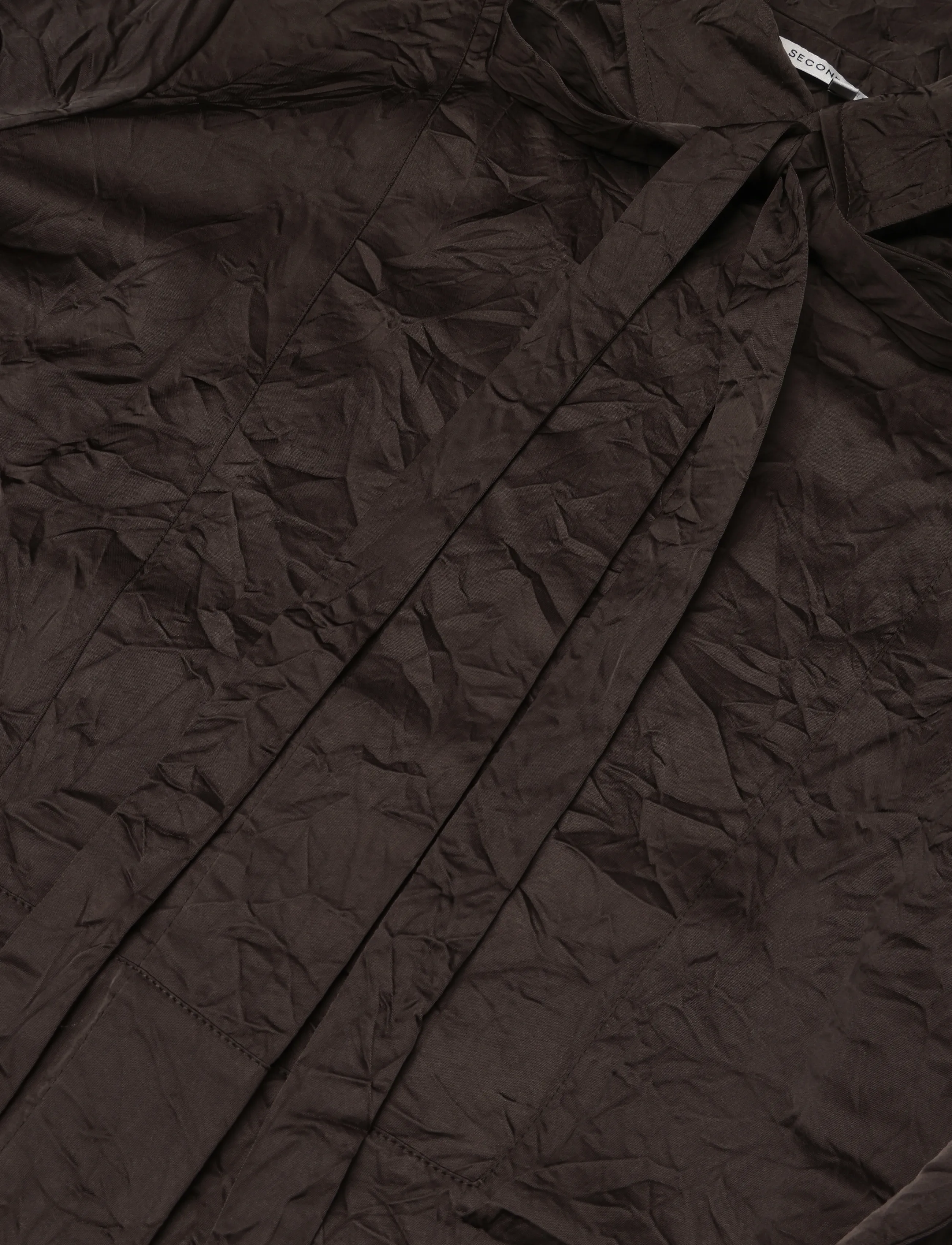 Second Female - Elia Yoke Shirt - pikkade varrukatega särgid - wren - 2