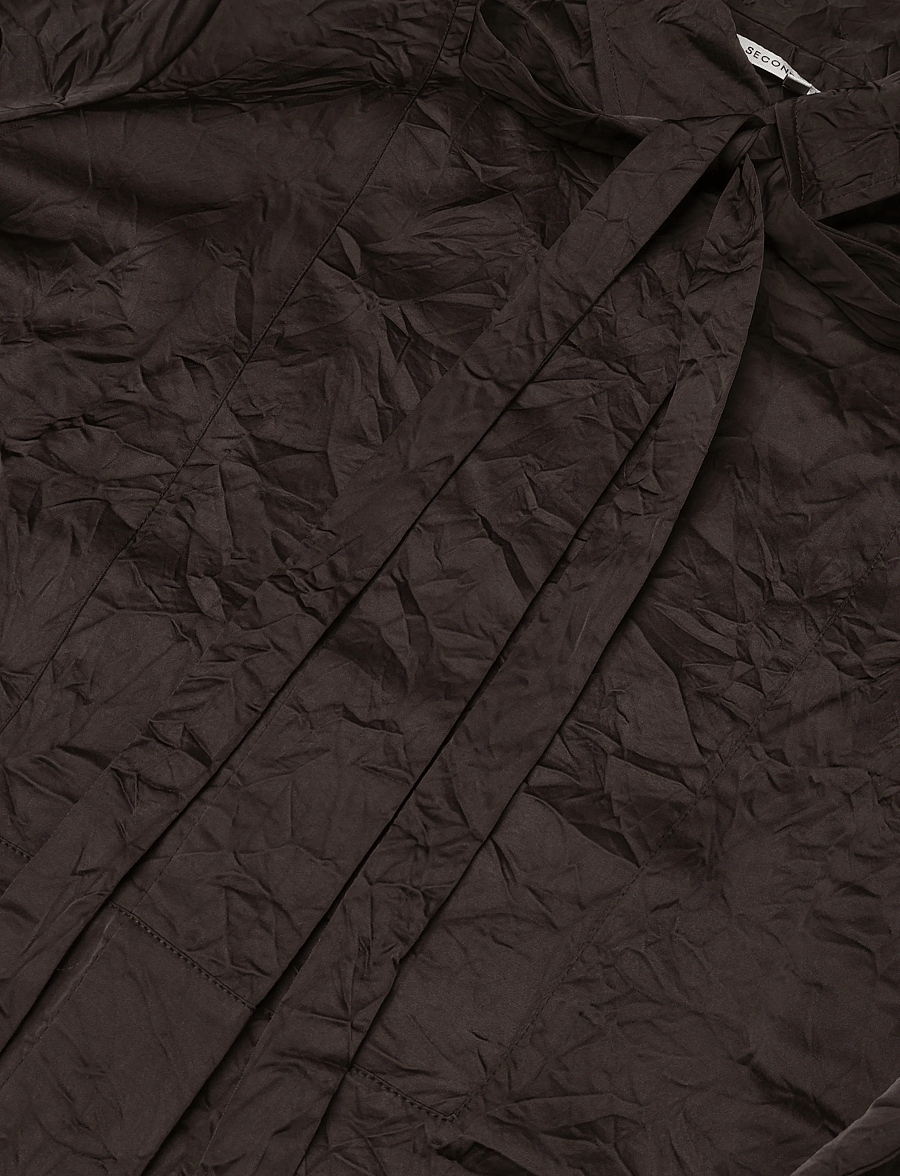 Second Female - Elia Yoke Shirt - pikkade varrukatega särgid - wren - 2