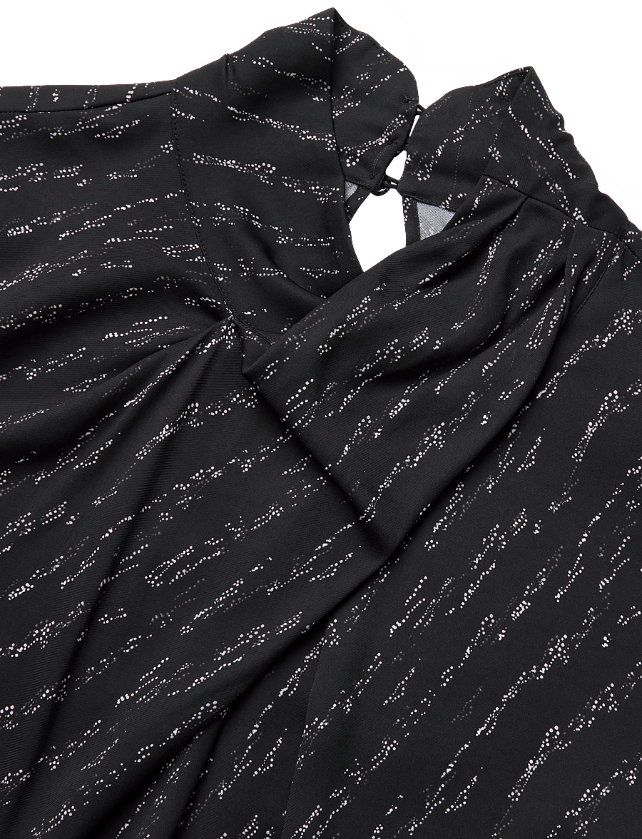 Second Female - Lumen Blouse - langærmede bluser - black - 2