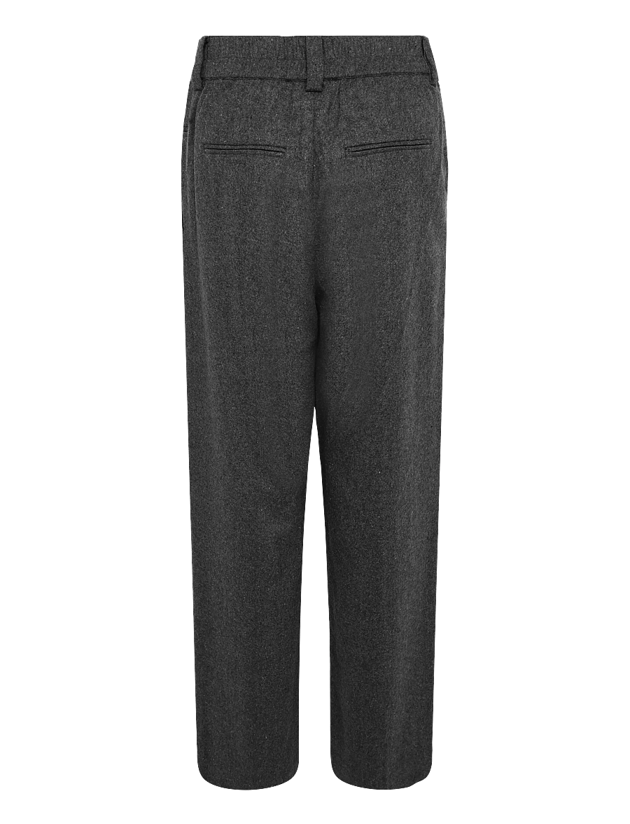 Second Female - Milea Trousers - habitbukser - dark grey melange - 1