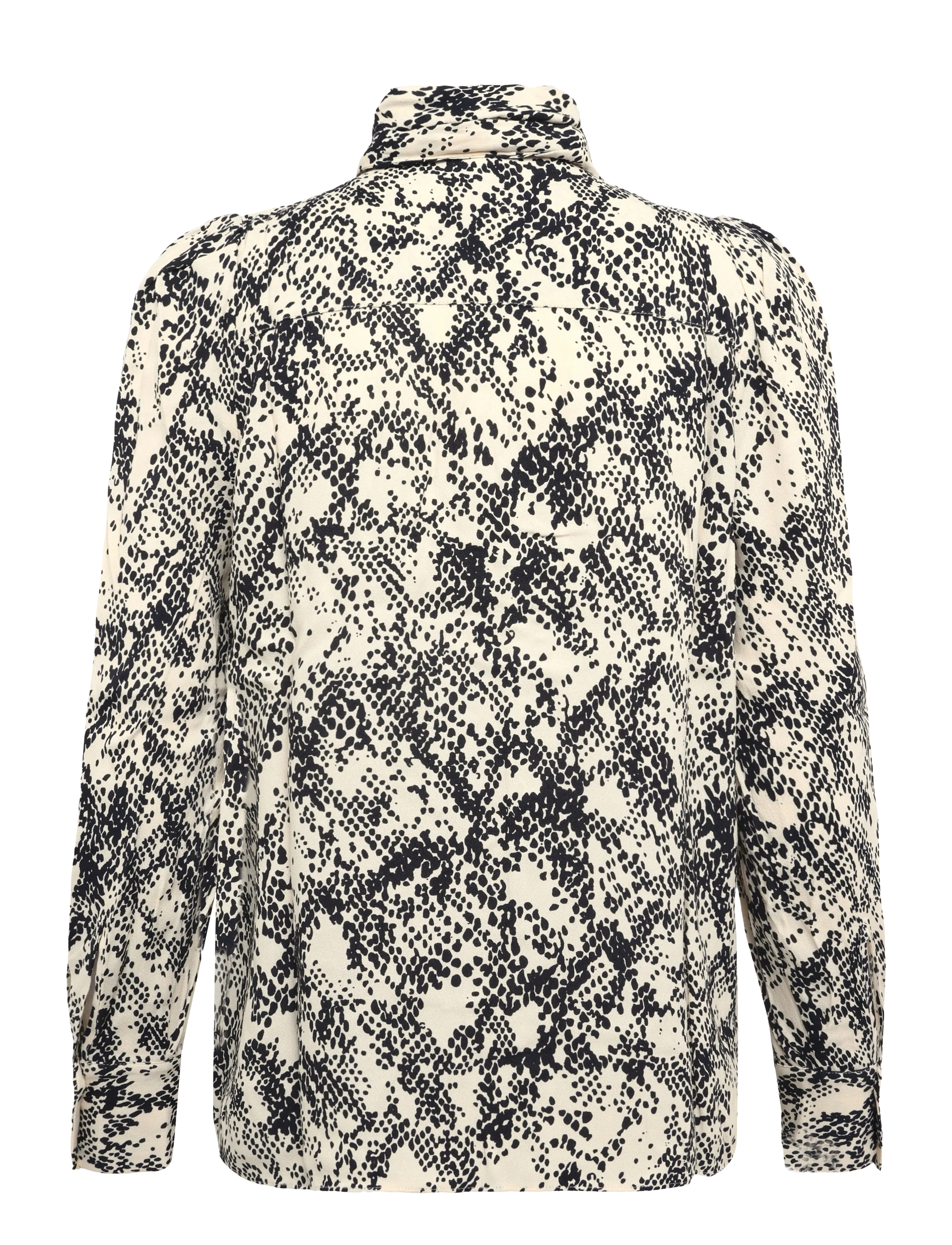 Second Female - Sneaky Shirt - långärmade blusar - black sand - 1
