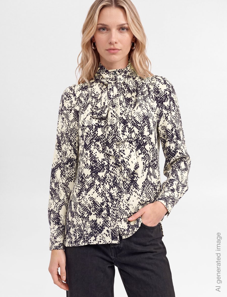 Second Female - Sneaky Shirt - langærmede bluser - black sand - 3