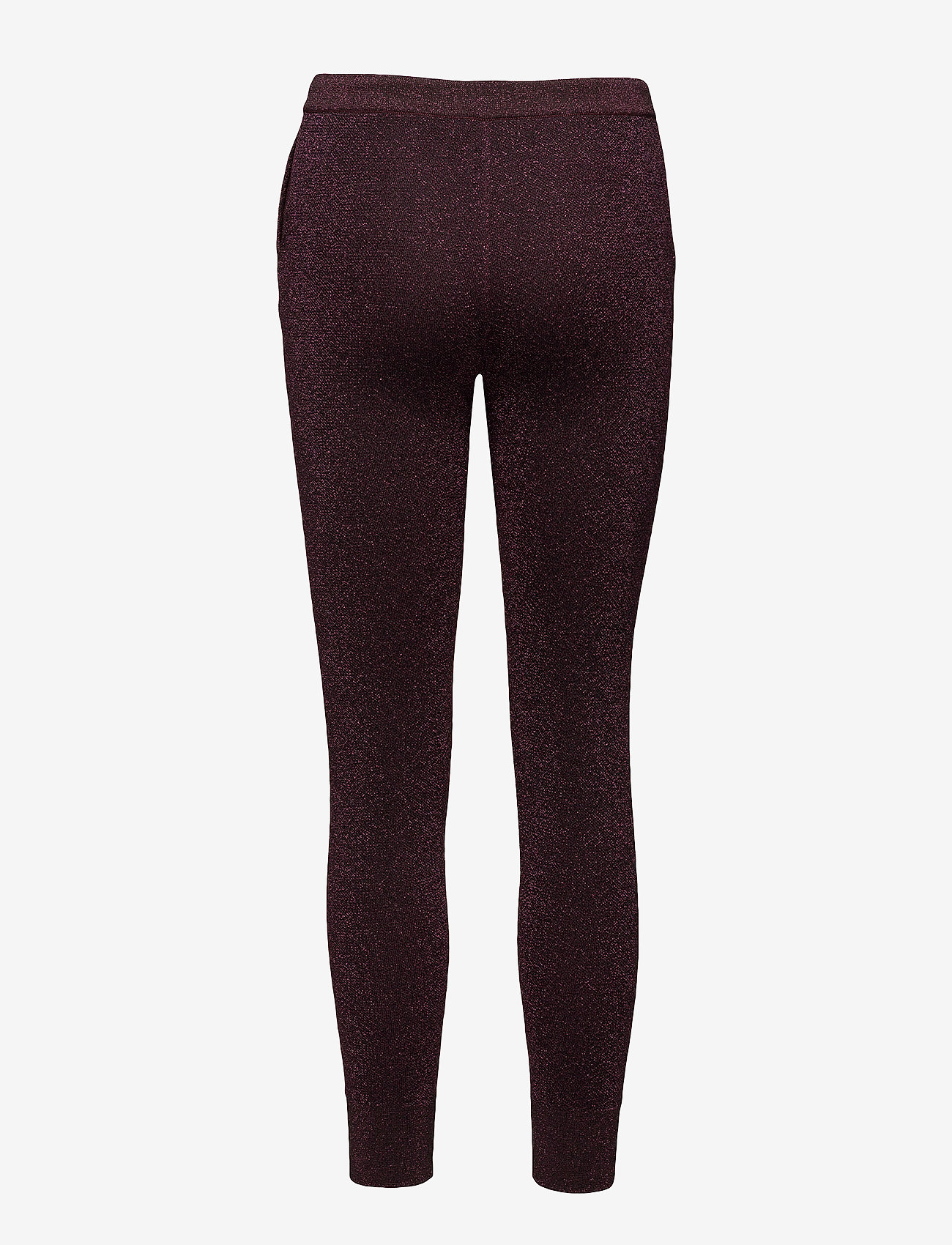 Second Female - Idal Knit Trousers - bikses ar šaurām starām - port royale - 1