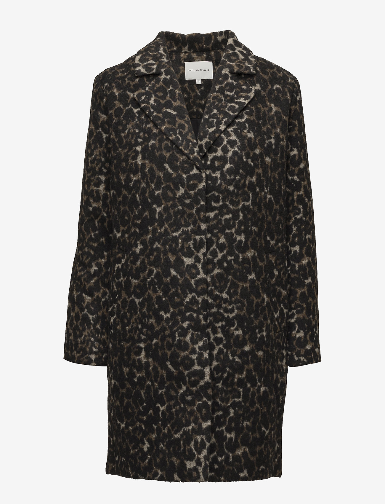 Second Female - Haily Coat - black color artwork - 0