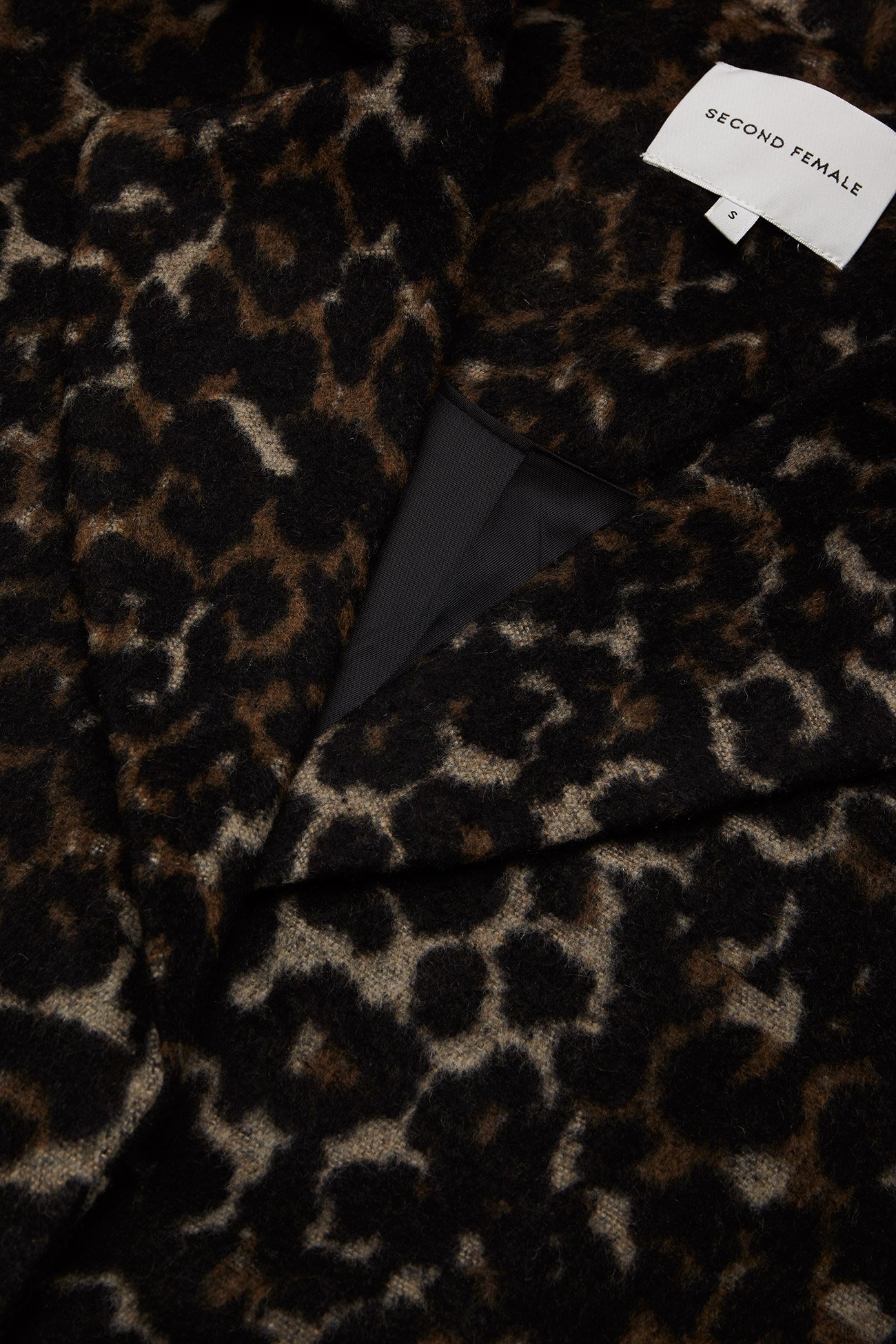 Second Female - Haily Coat - black color artwork - 2