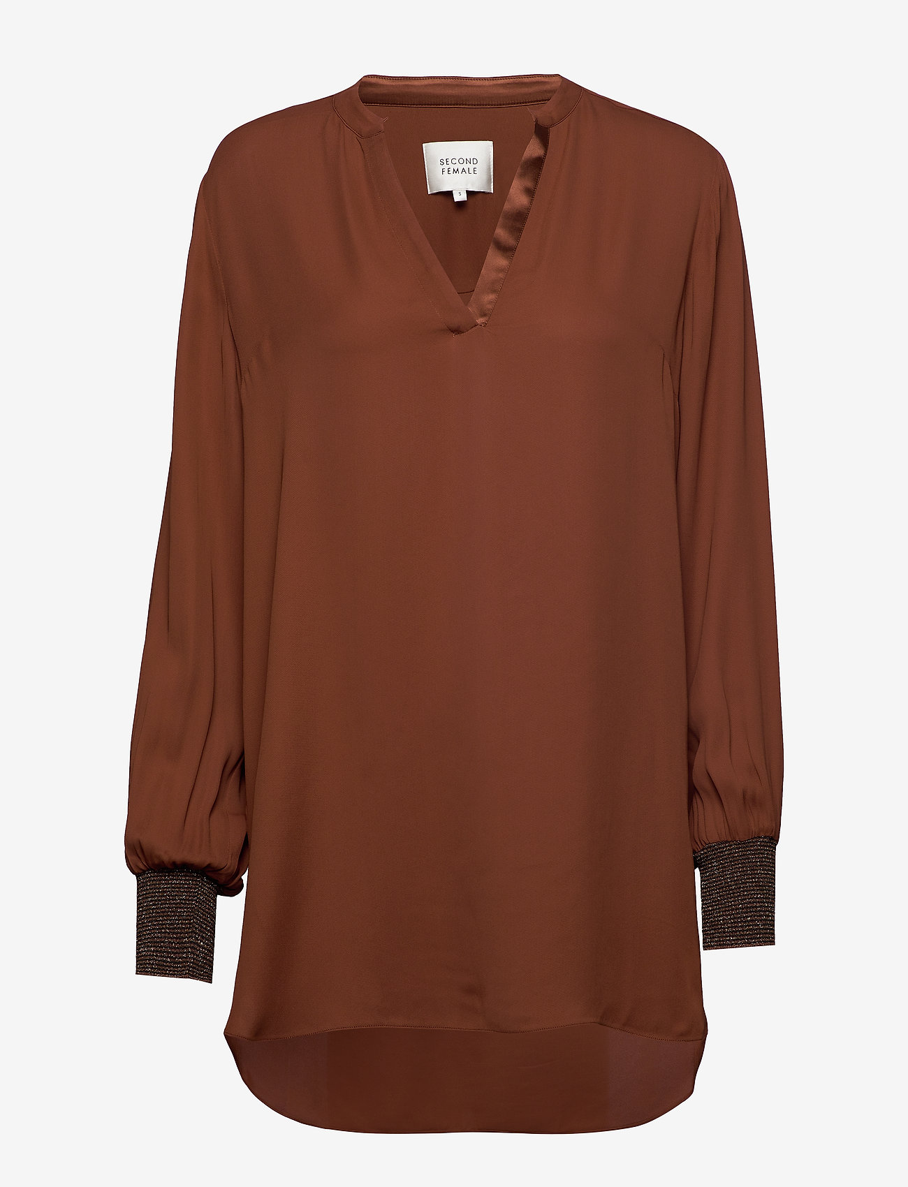 Second Female - Filine Blouse - tortoise shell - 0