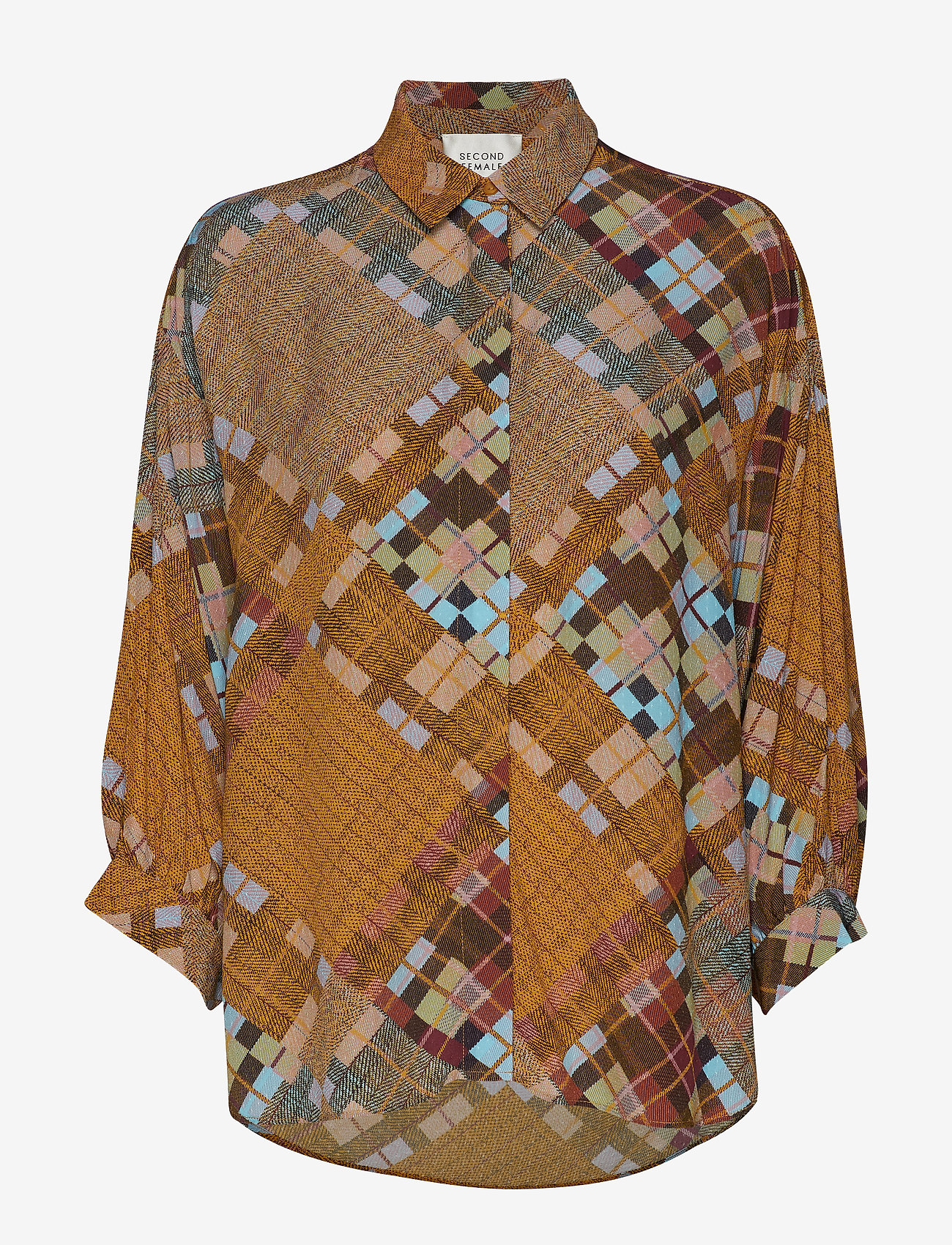 Second Female - Malte SS Shirt - chai tea - 0
