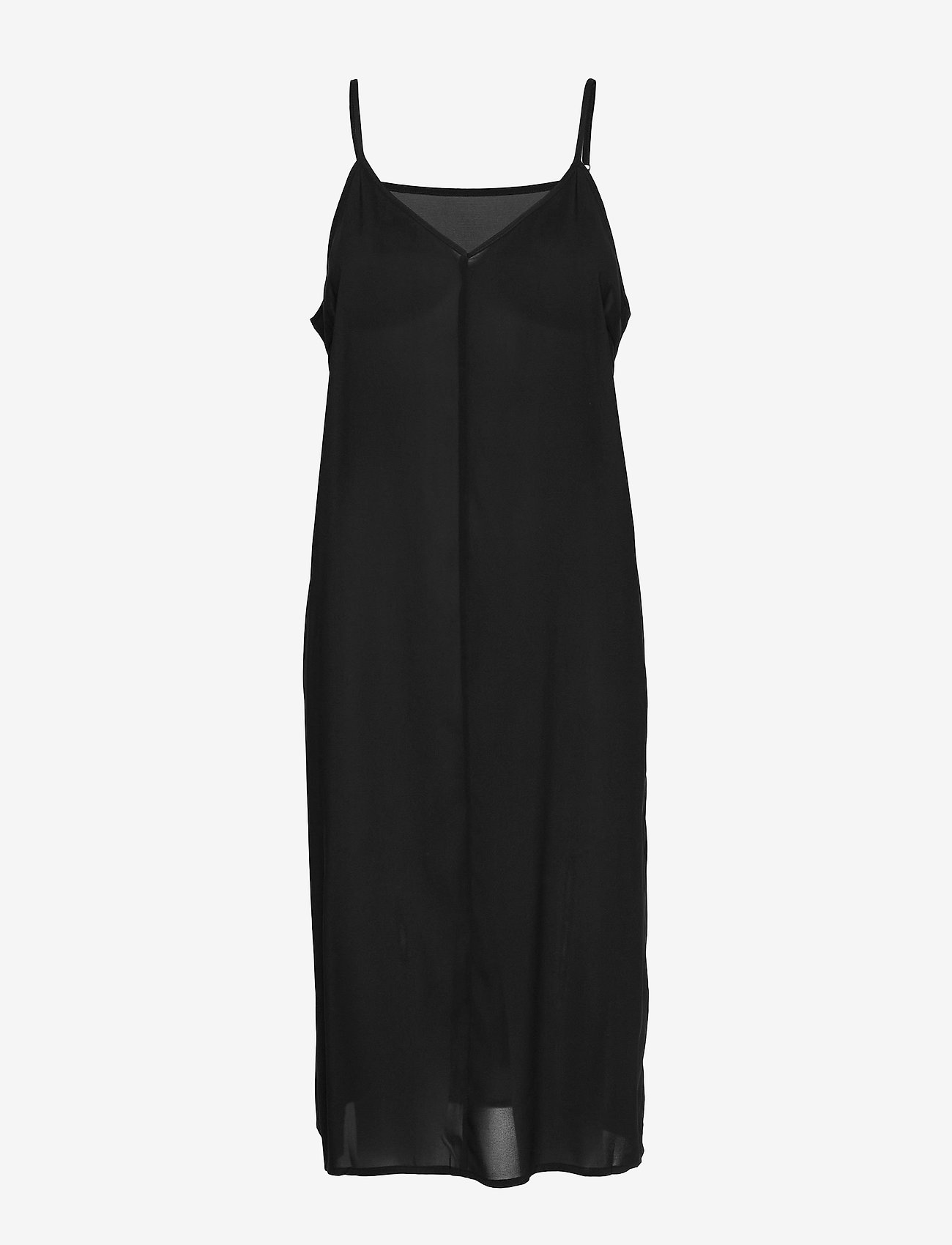 Second Female - Gamma LS Midi Dress - black - 2