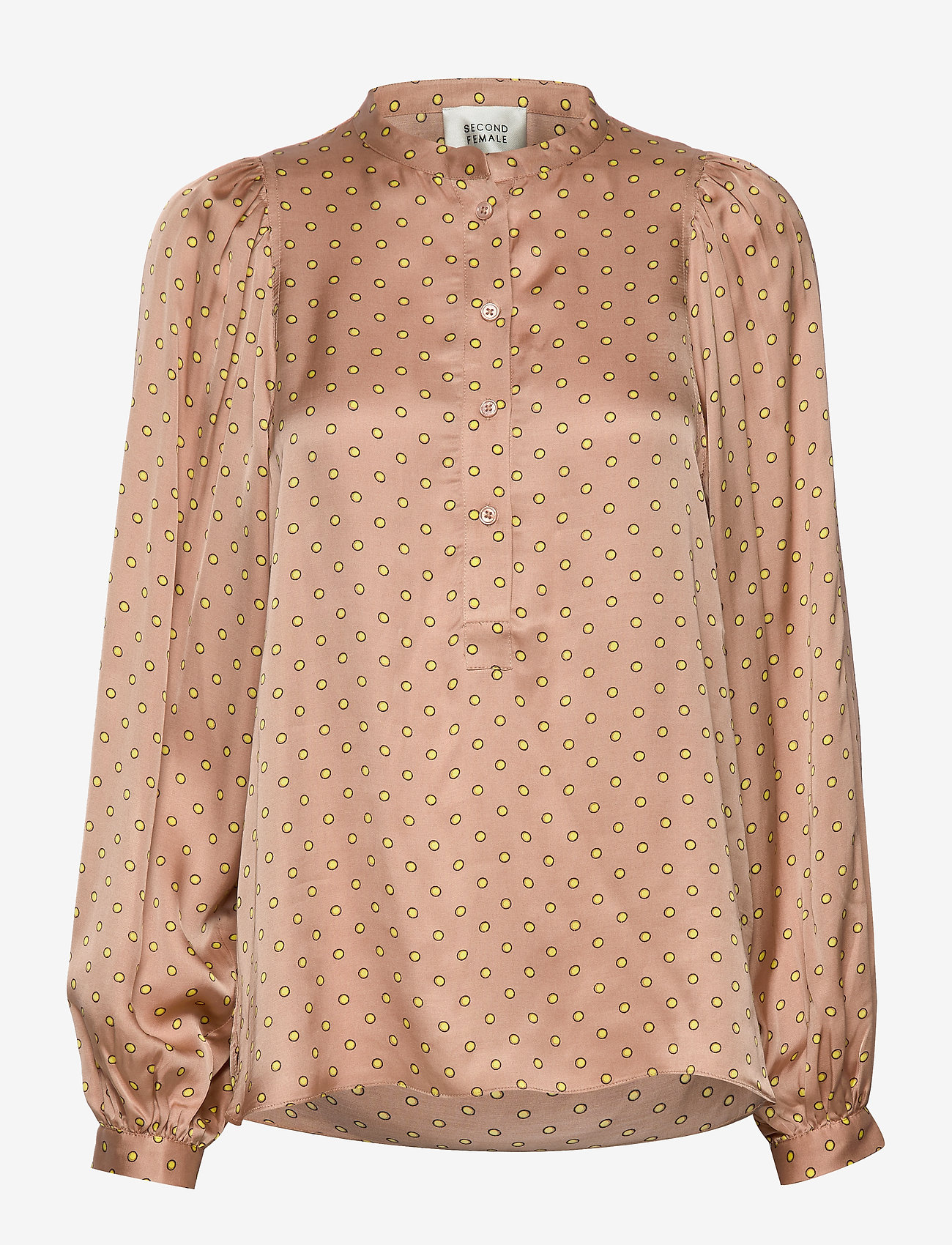 Berri LS Blouse - PRALINE