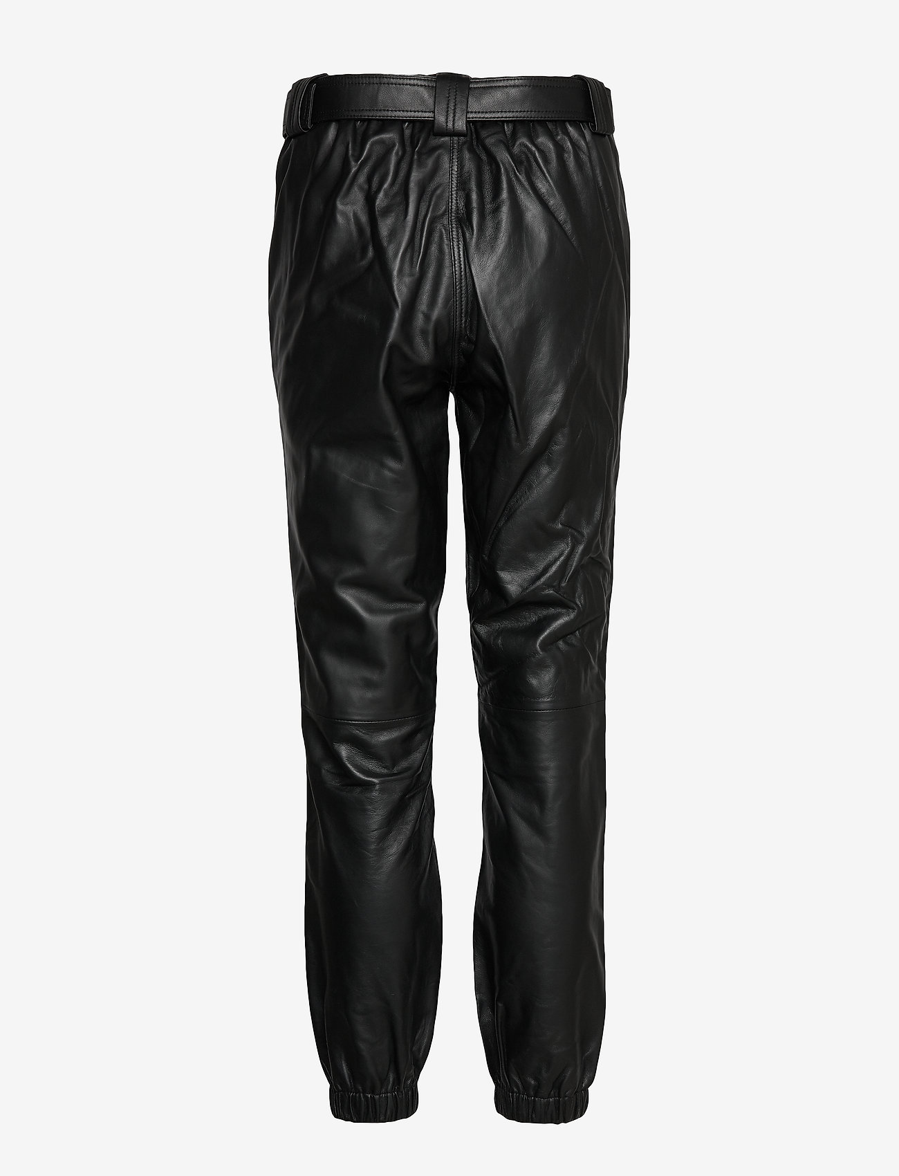 Second Female - Indie MW Leather Trousers - black - 1