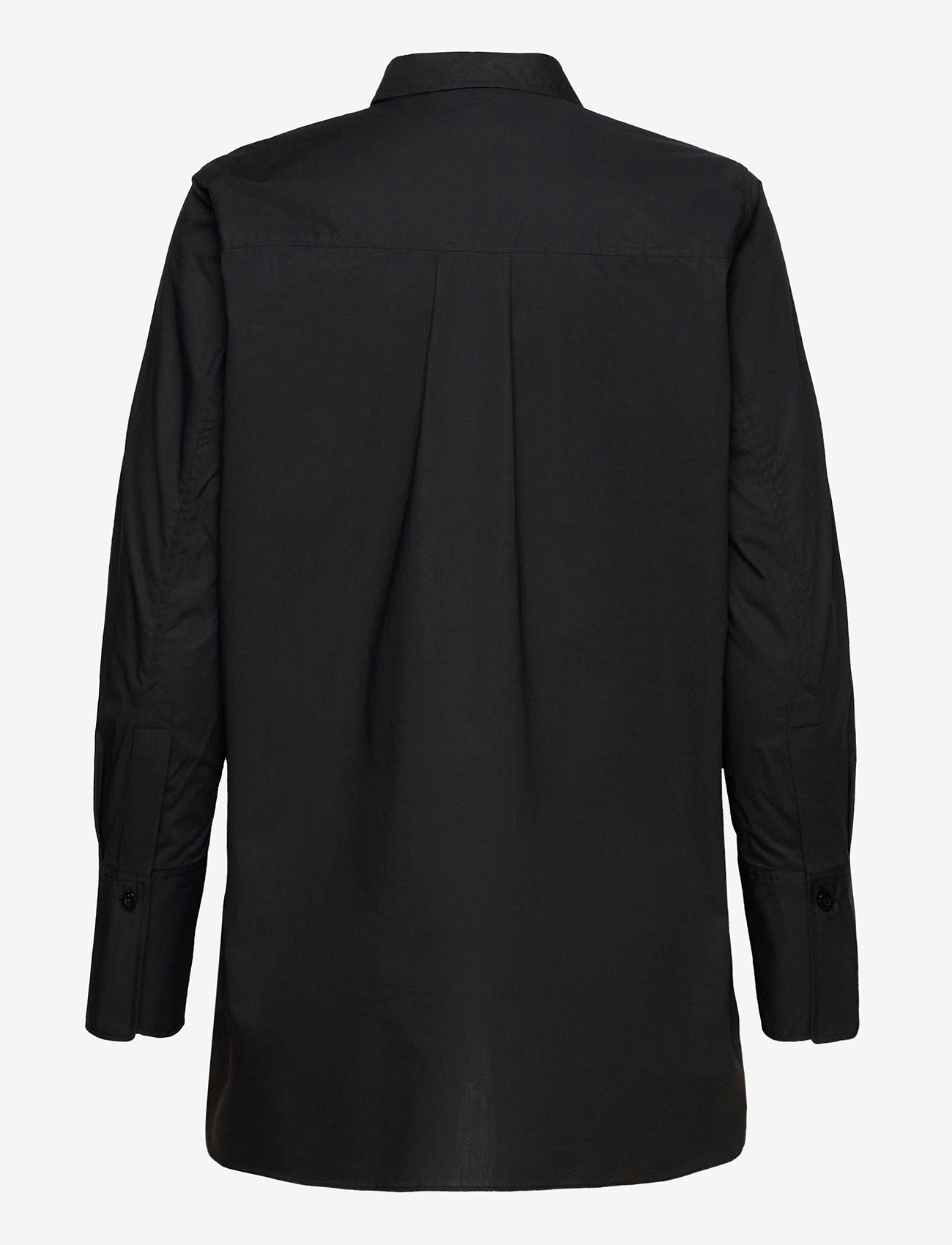 Second Female - Larkin LS Classic Shirt - pikkade varrukatega särgid - black - 1