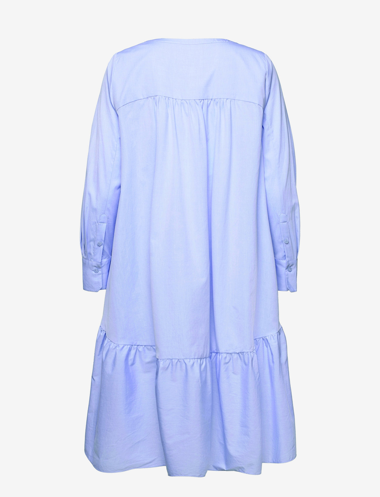 Second Female - Heaven LS Midi Dress - midiklänningar - brunnera blue - 1