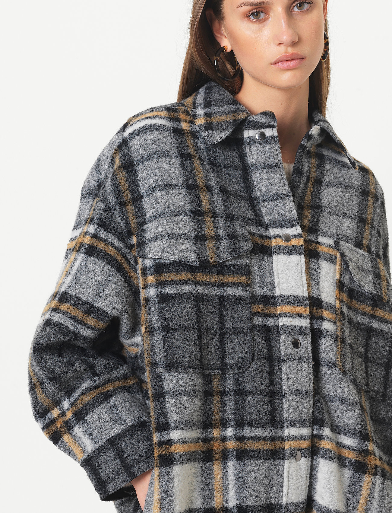 Second Female - Roxye Coat - bone brown - 3
