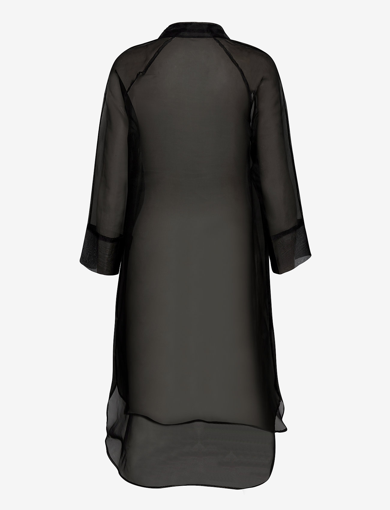 Second Female - Opal Shirt Dress - skjortklänningar - black - 1