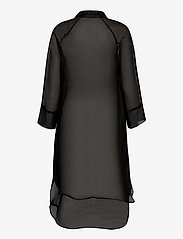 Second Female - Opal Shirt Dress - särkkleidid - black - 1