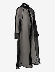Second Female - Opal Shirt Dress - särkkleidid - black - 3