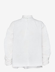 Second Female - Addison Blouse - bluzki z długimi rękawami - white - 0