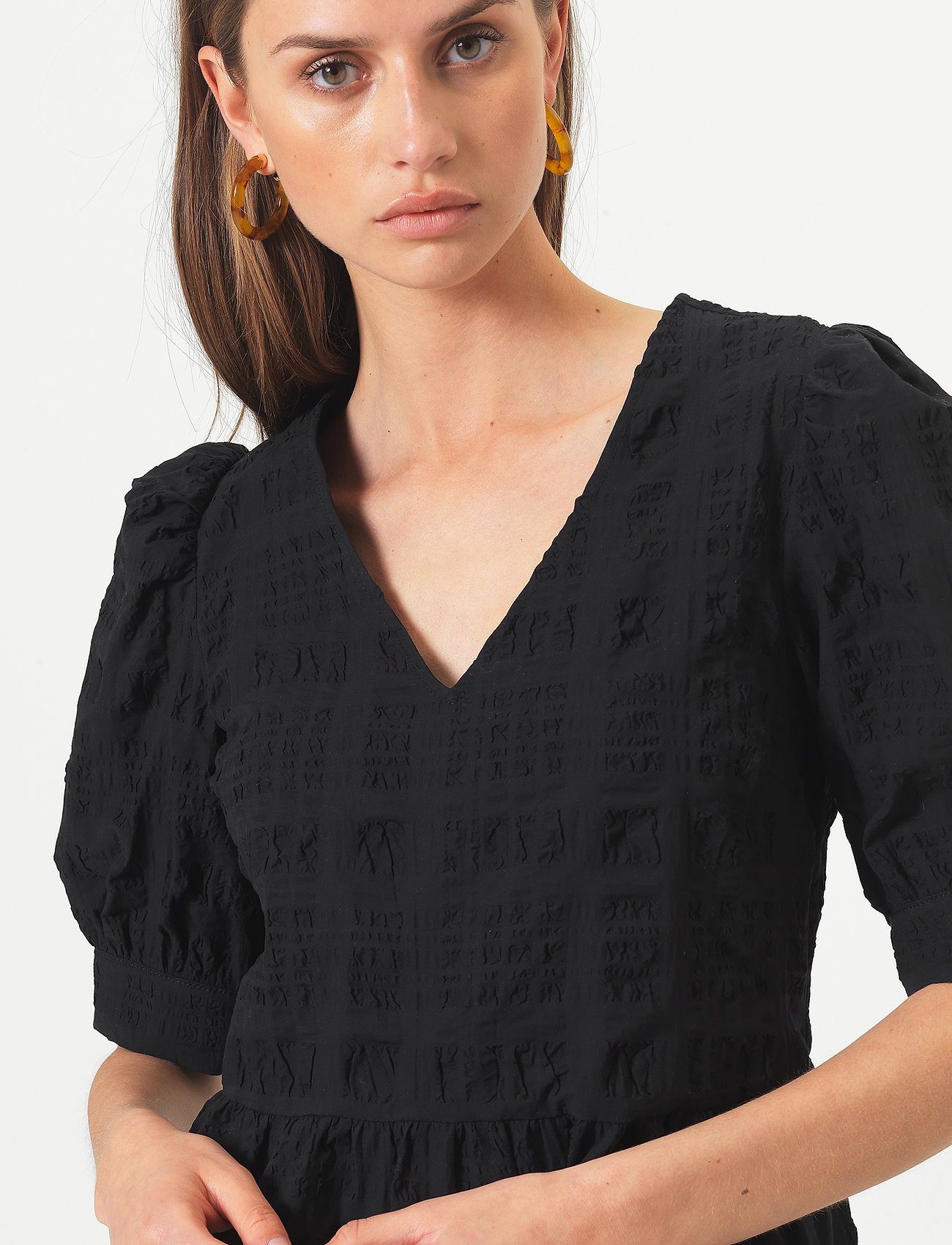 Second Female - Kale Dress - black - 3
