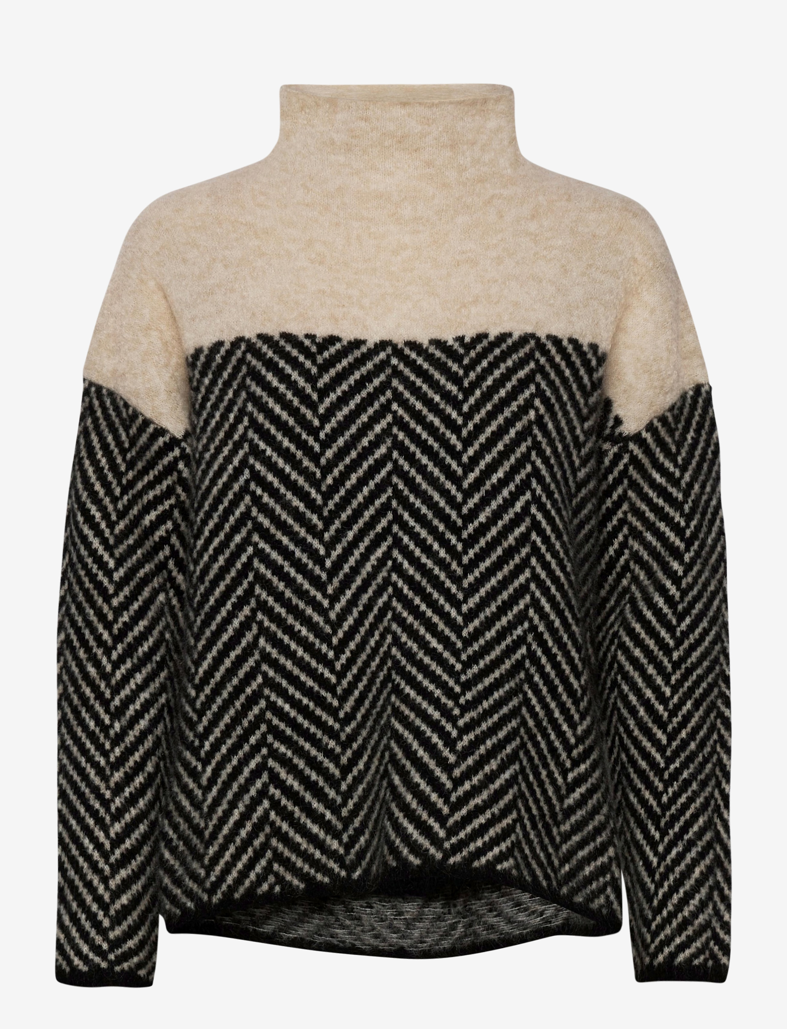 Second Female - Herrin Knit T-Neck - black - 1