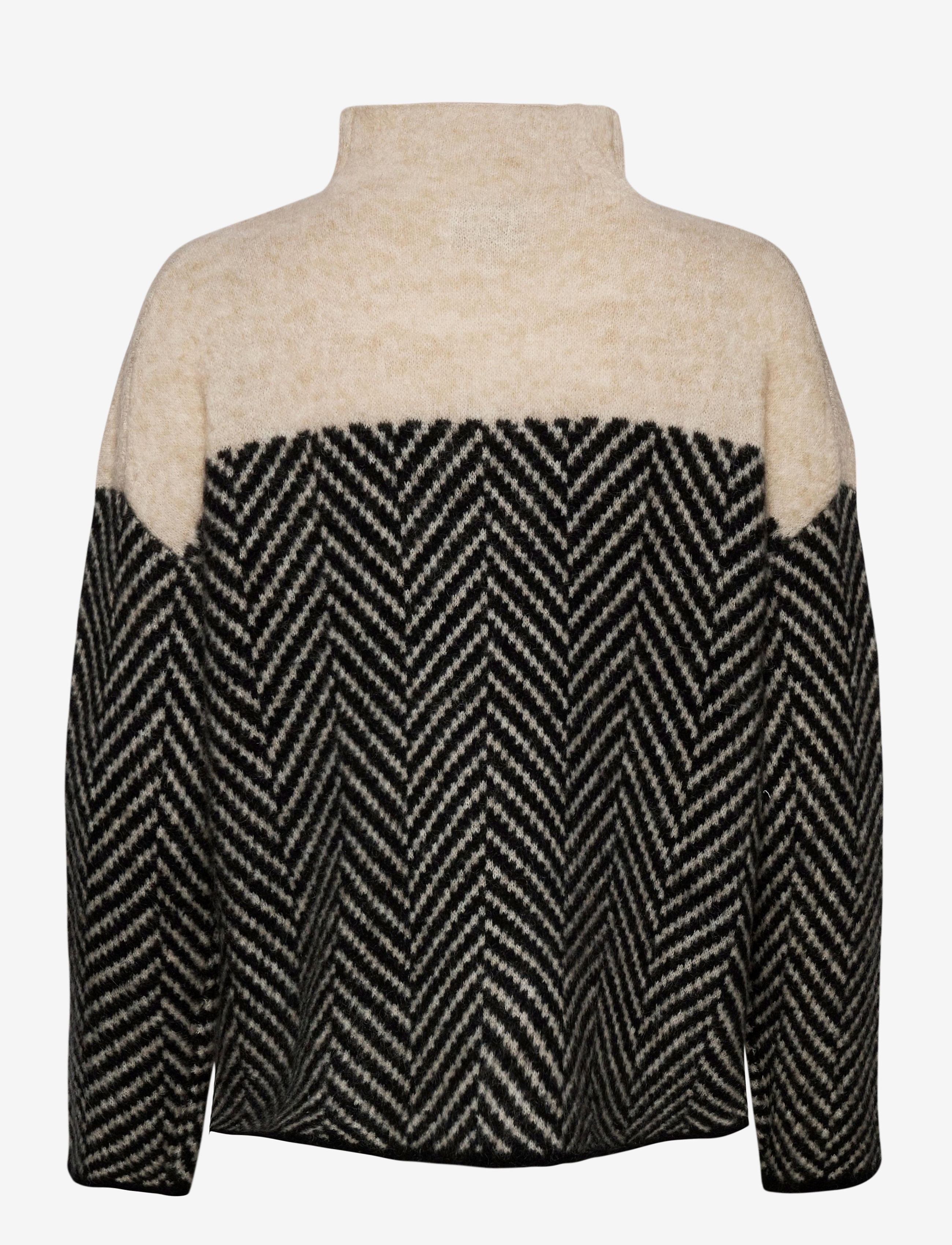 Second Female - Herrin Knit T-Neck - black - 2