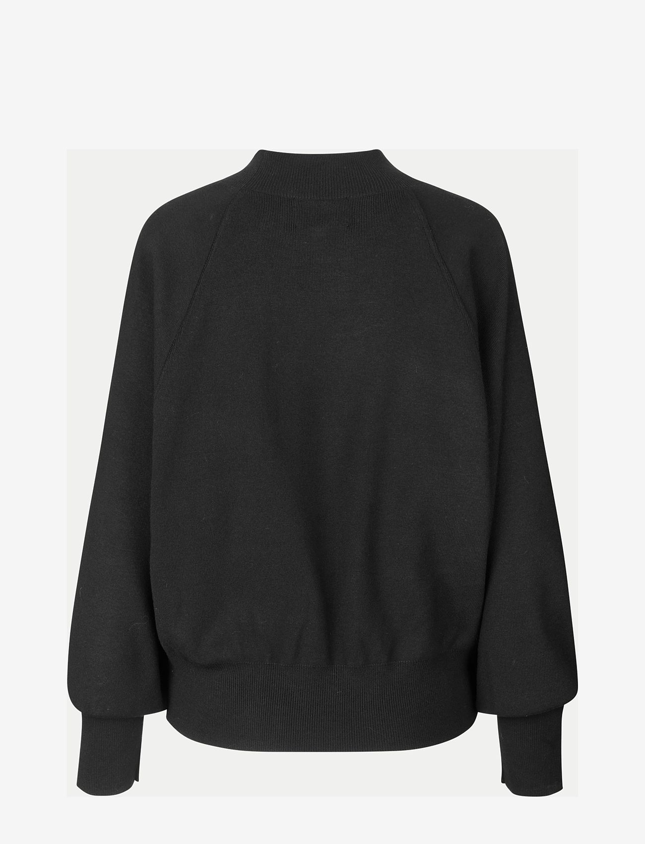 Second Female - Octavia Knit T-Neck - pullover - black - 1