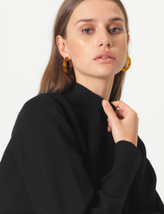 Second Female - Octavia Knit T-Neck - pullover - black - 2