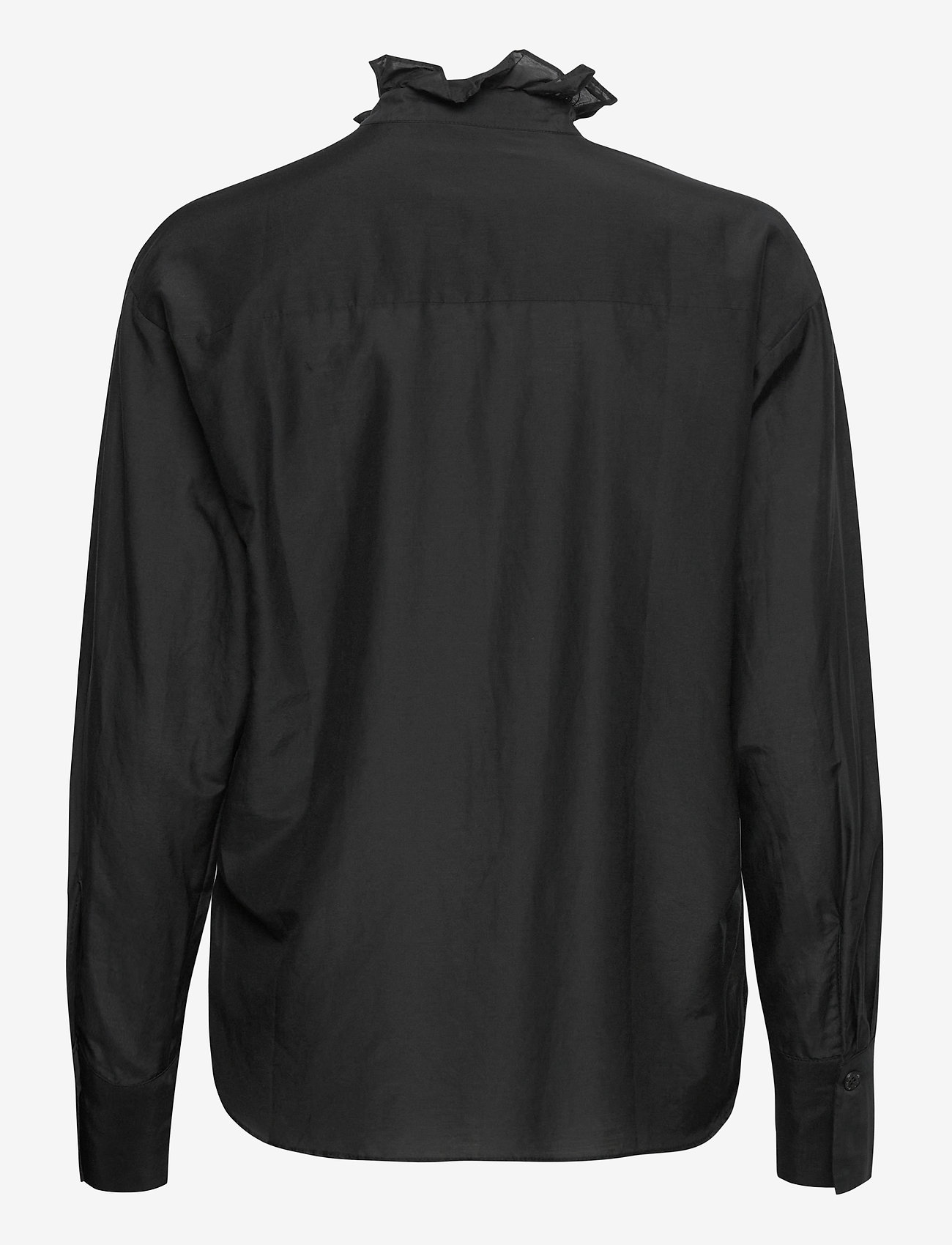 Second Female - Frillo New Blouse - black - 1