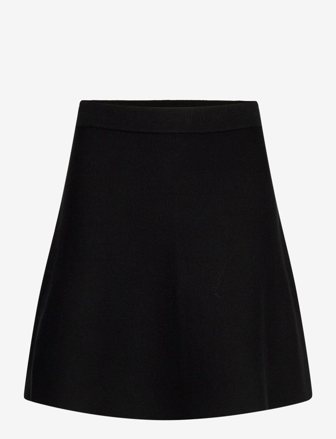 Second Female - Octavia Knit Skirt - trumpi sijonai - black - 0