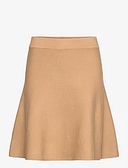 Second Female - Octavia Knit Skirt - short skirts - new tobacco brown - 0