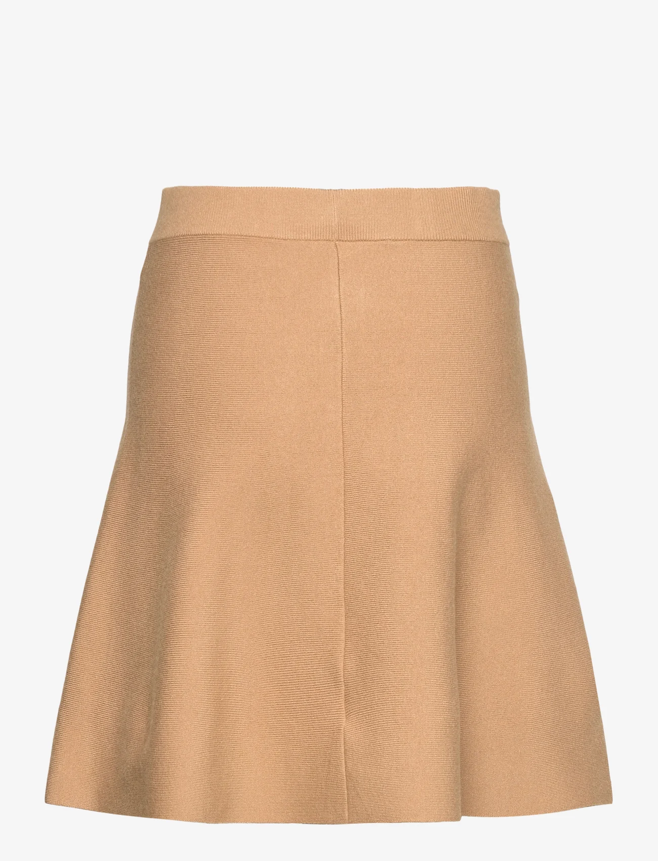 Second Female - Octavia Knit Skirt - korte skjørt - new tobacco brown - 1