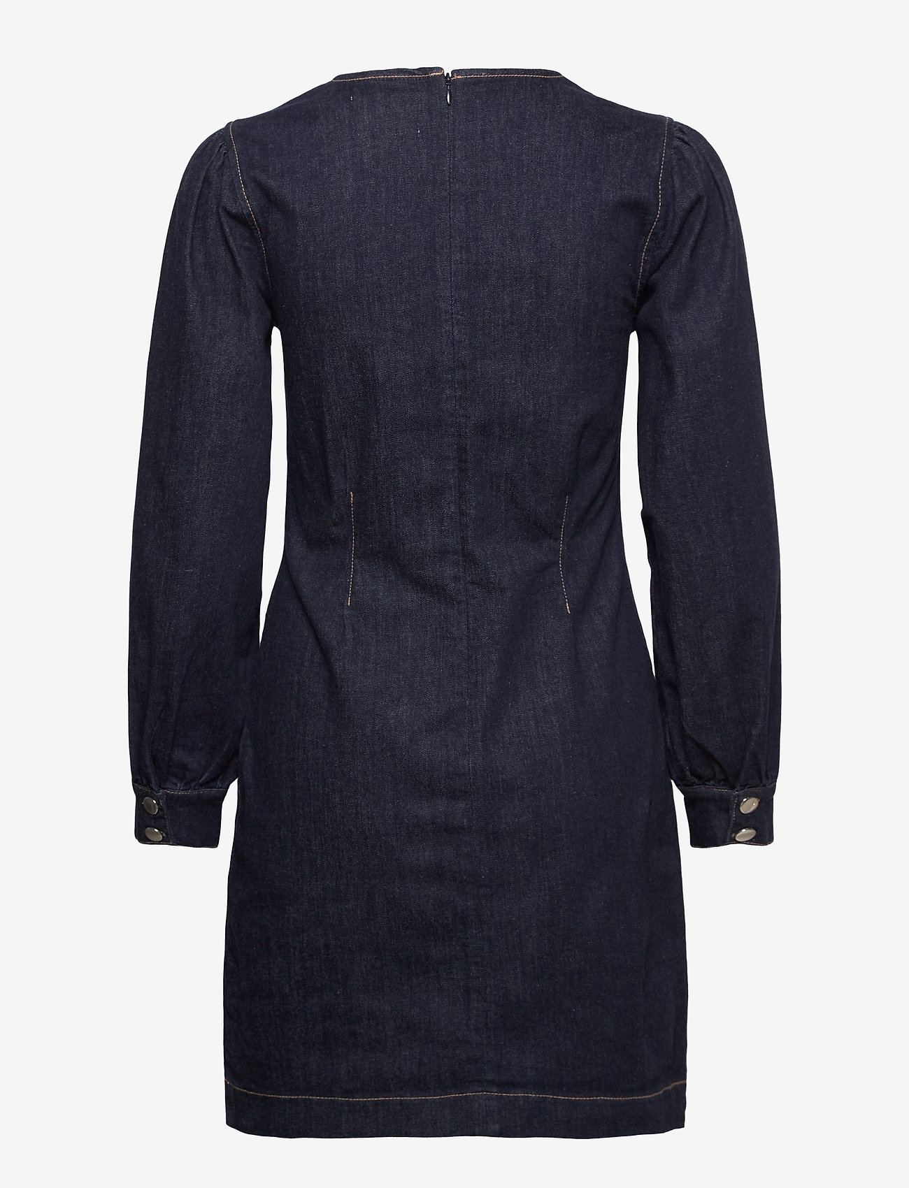 Second Female - Antoinet Dress - dark blue denim - 2