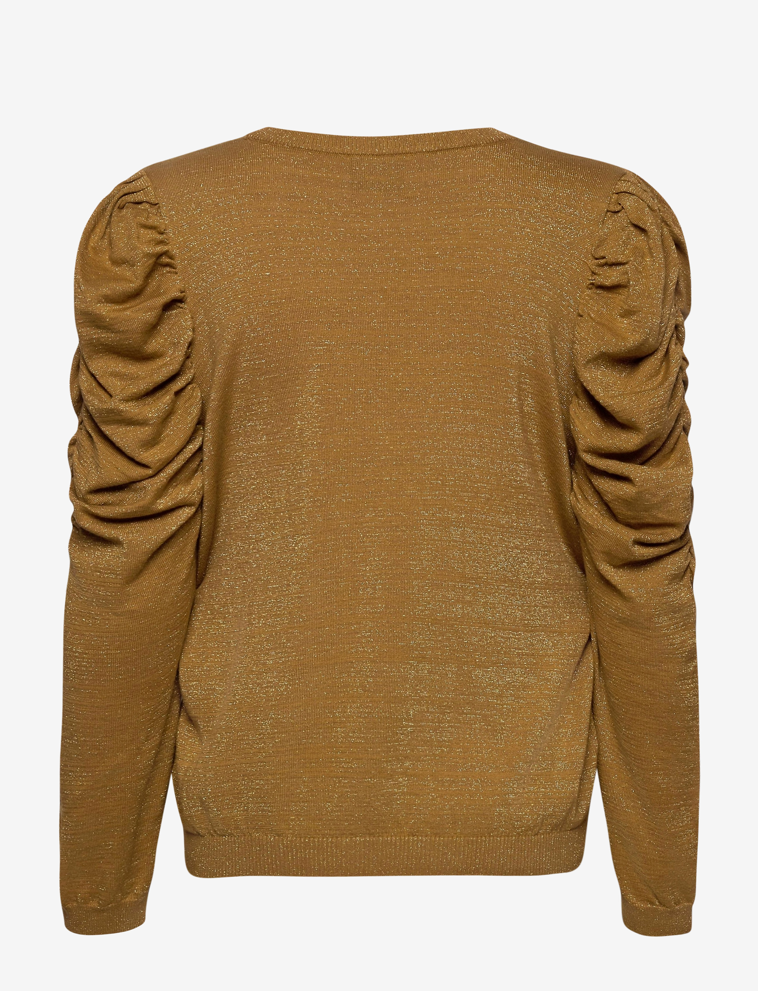 Second Female - This knit is made from organic cotton and shiny lu rex blend - bistre - 2