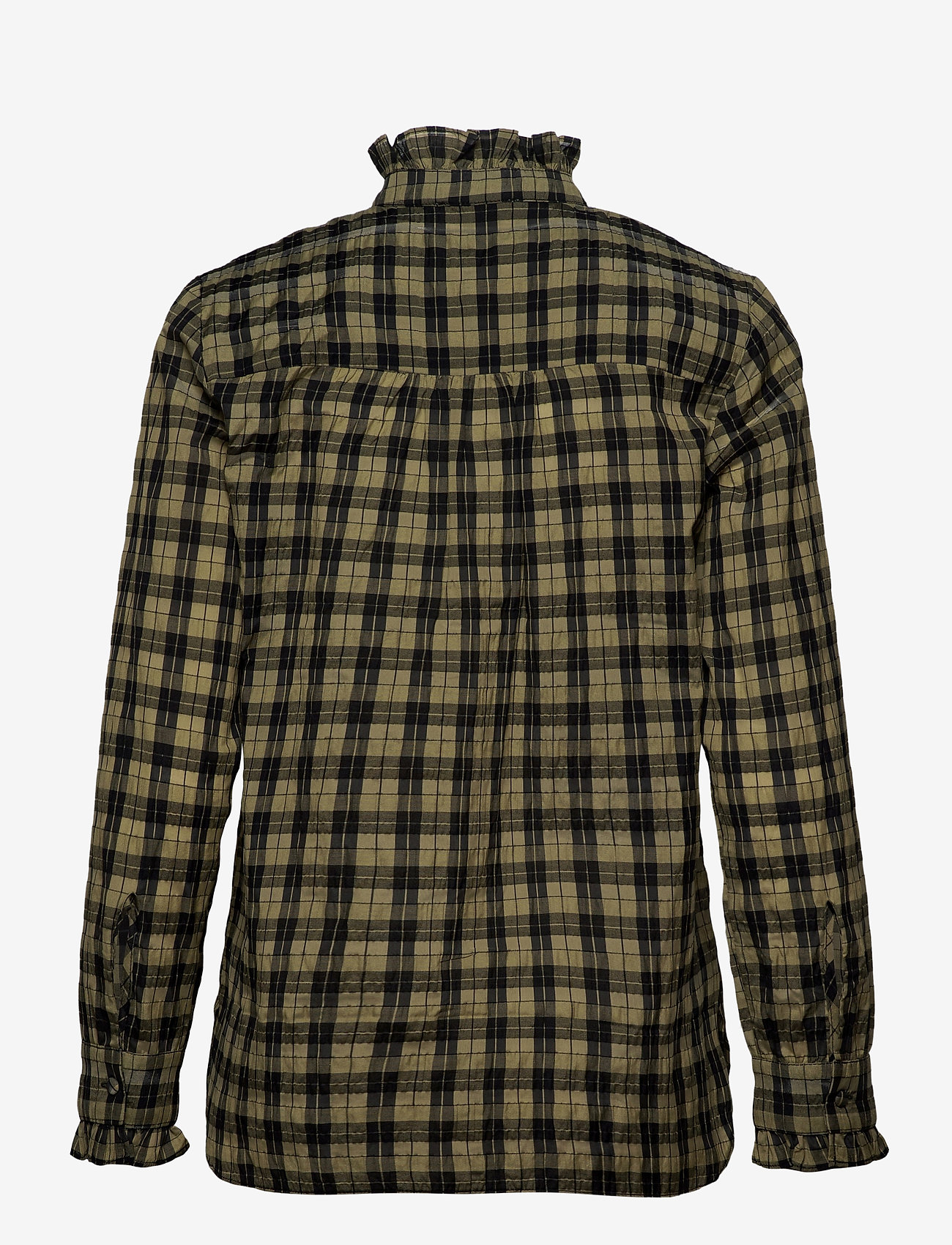 Second Female - Osla Shirt - deep lichen green - 1